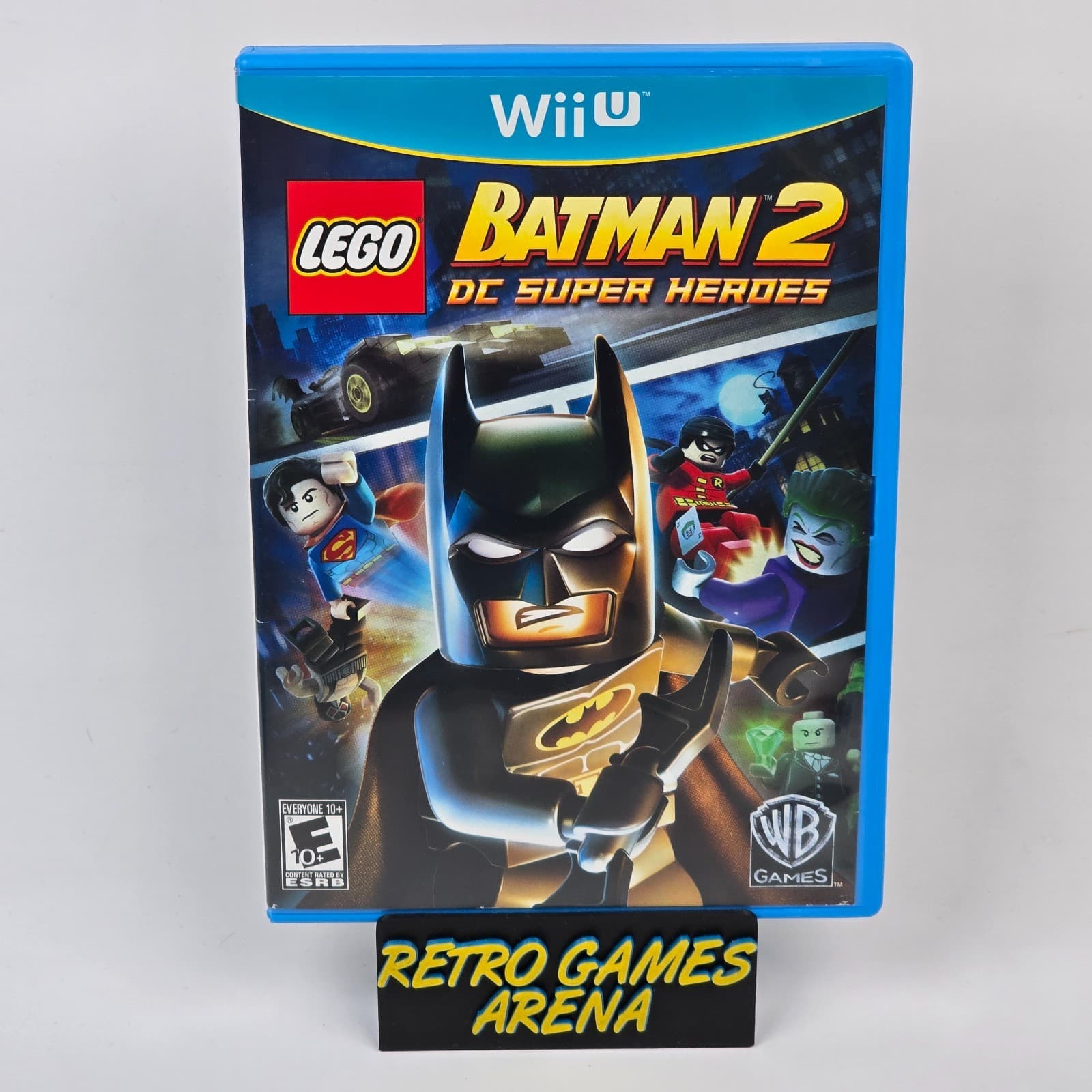 LEGO Batman 2: DC Super Heroes (Wii U) Case & Disc