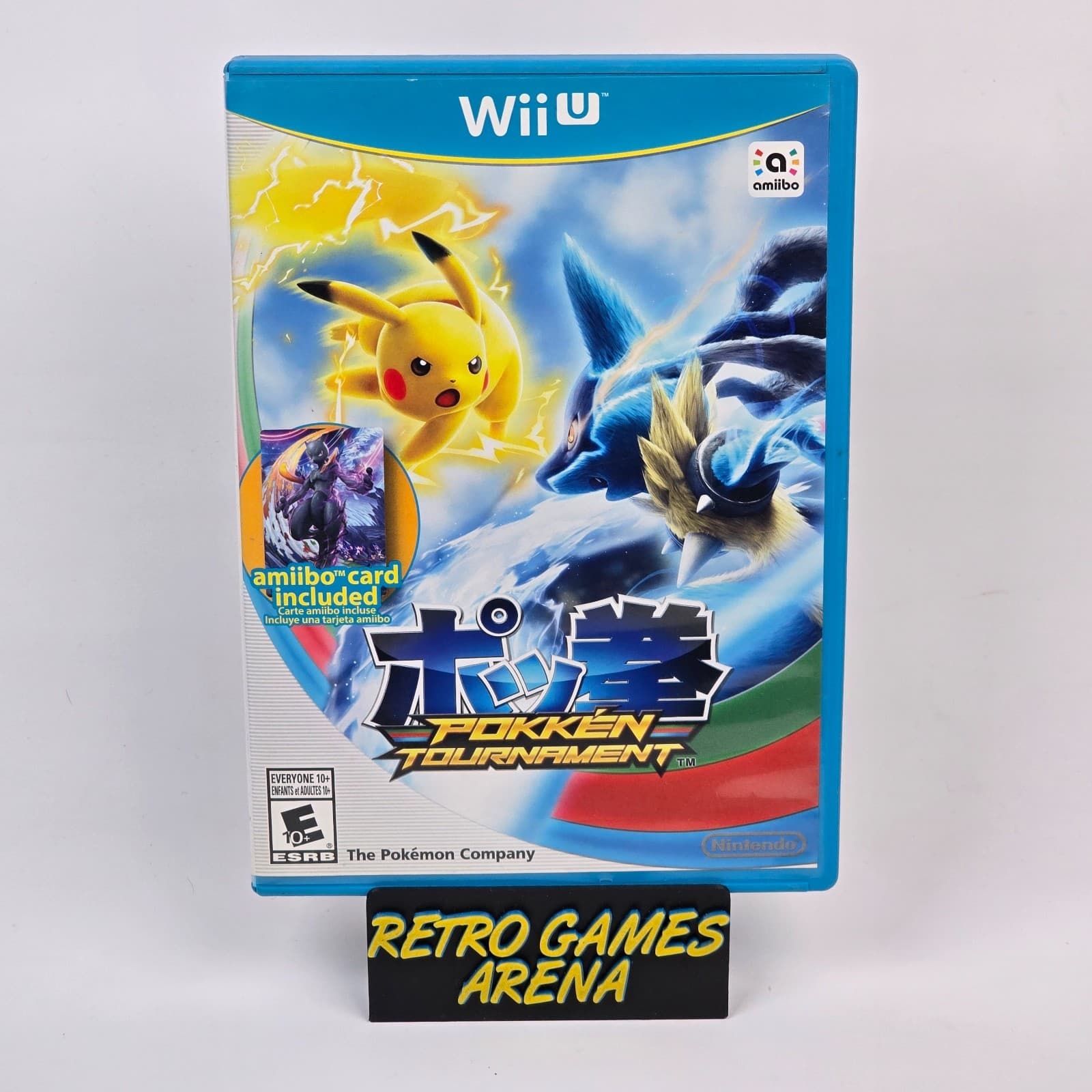 Pokken Tournament - Pokemon (Wii U) CIB COMPLETE