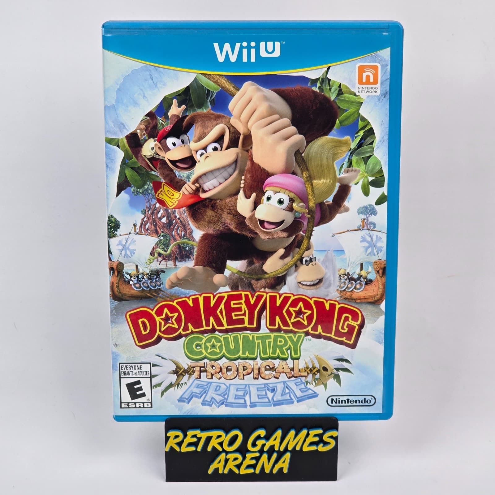 Donkey Kong Country: Tropical Freeze (Wii U) CIB COMPLETE