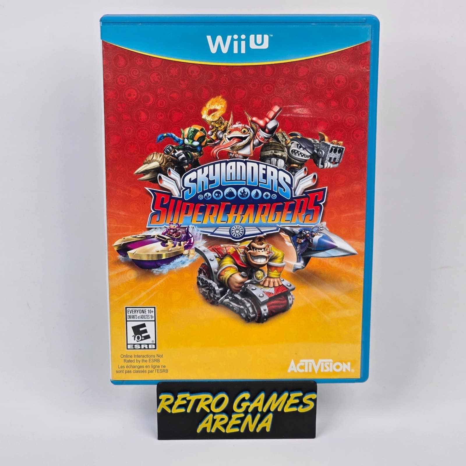 Skylanders: Superchargers (Wii U) Case & Disc