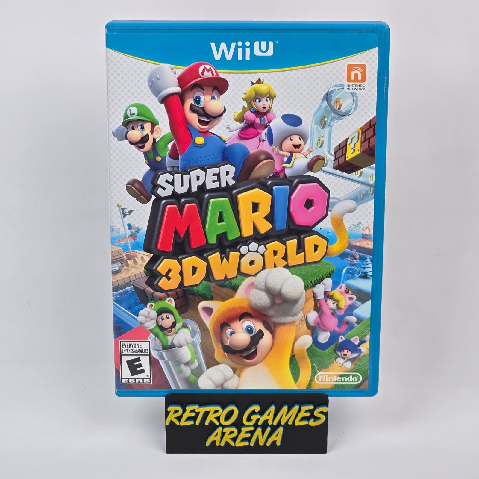 Super Mario 3D World (Wii U) CIB COMPLETE