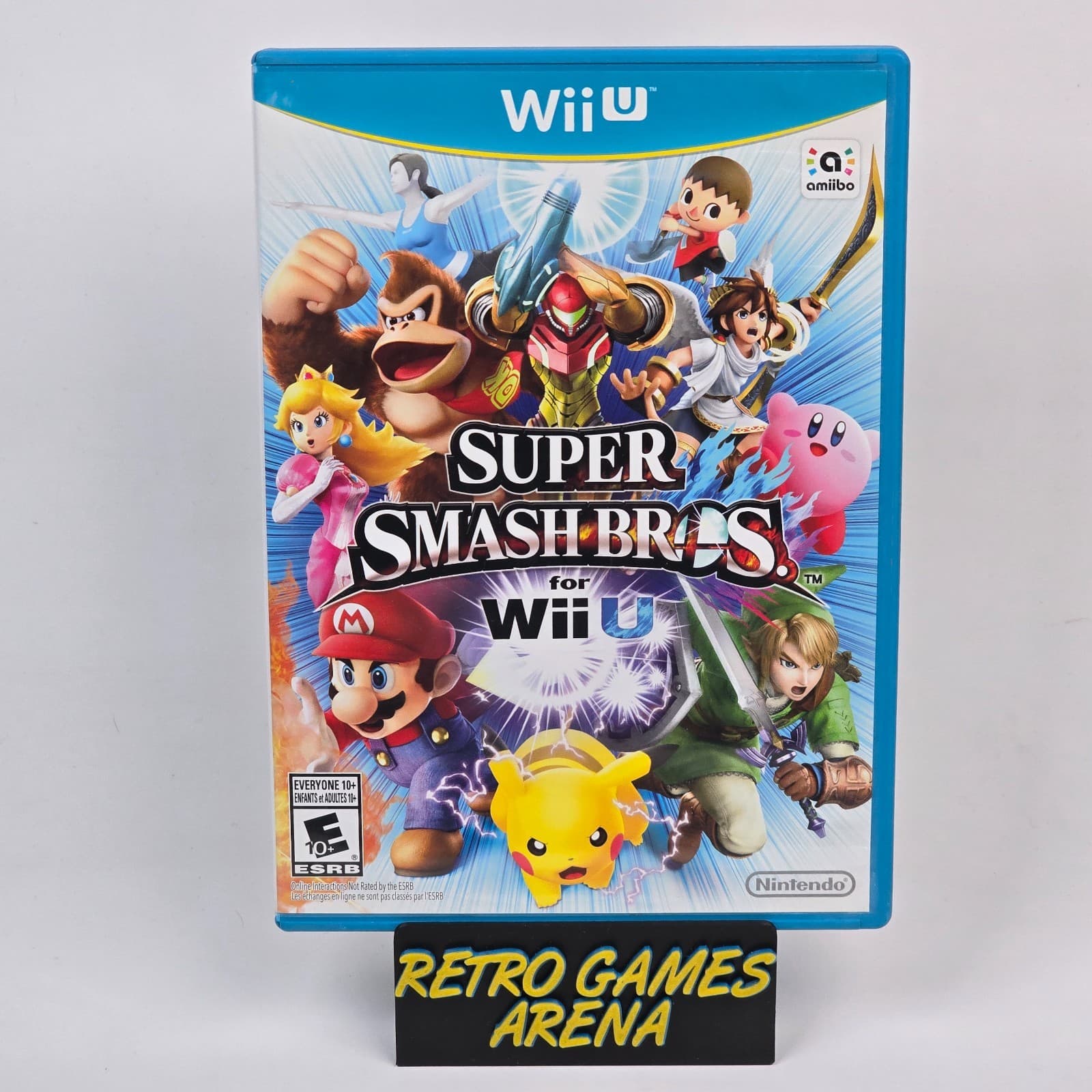 Super Smash Bros for Wii U (Wii U) CIB COMPLETE