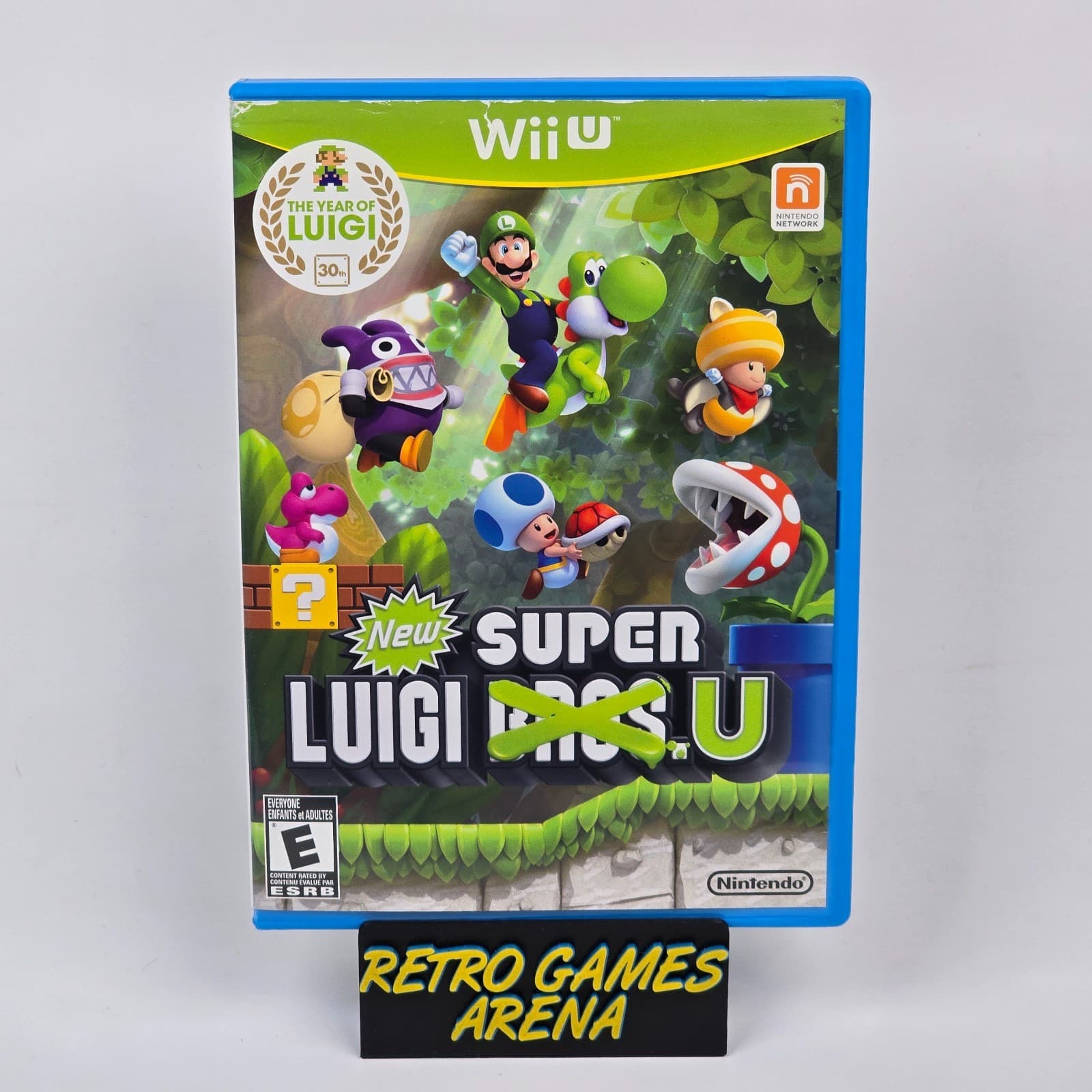 New Super Luigi U (Wii U) Case & Disc