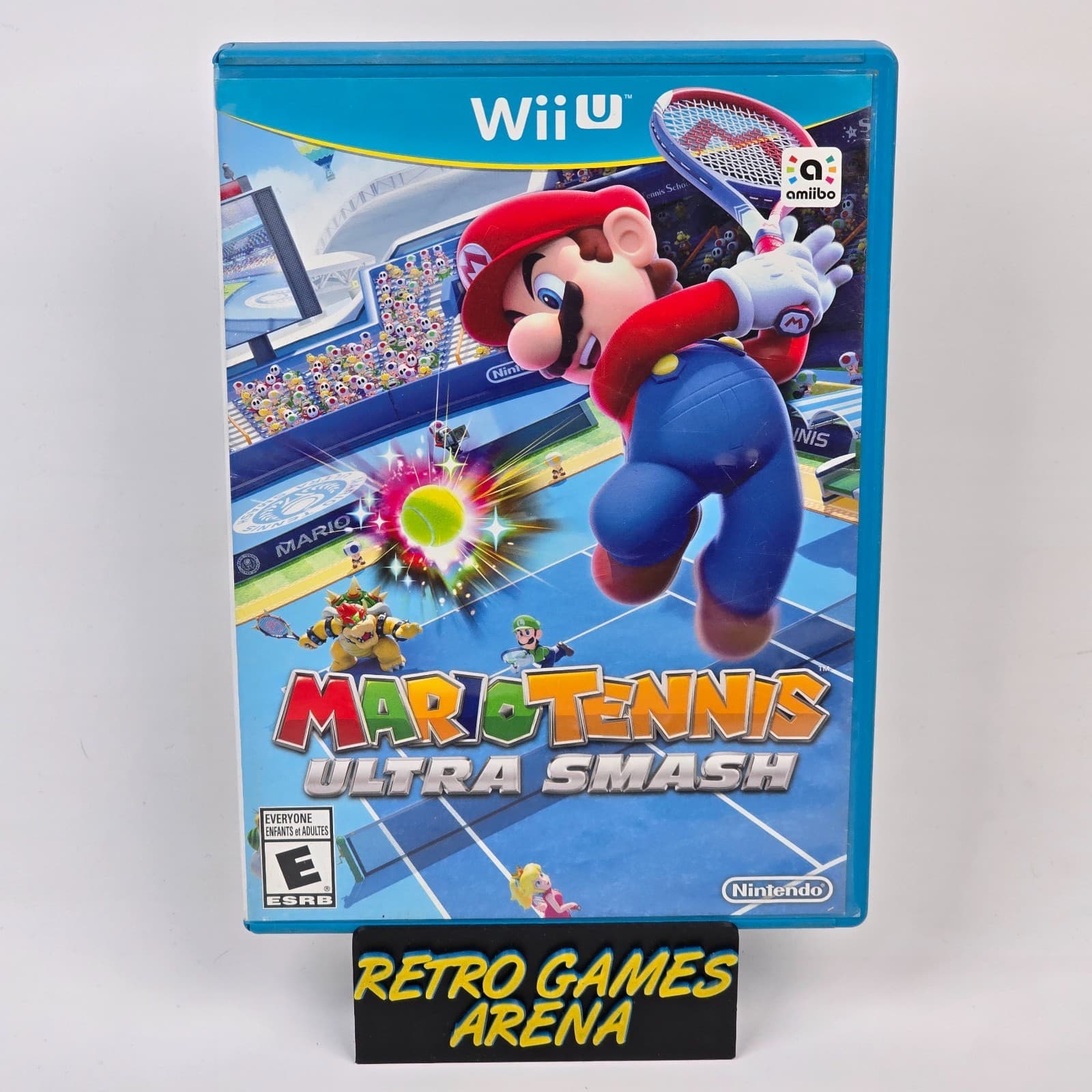 Mario Tennis: Ultra Smash (Wii U) Case & Disc