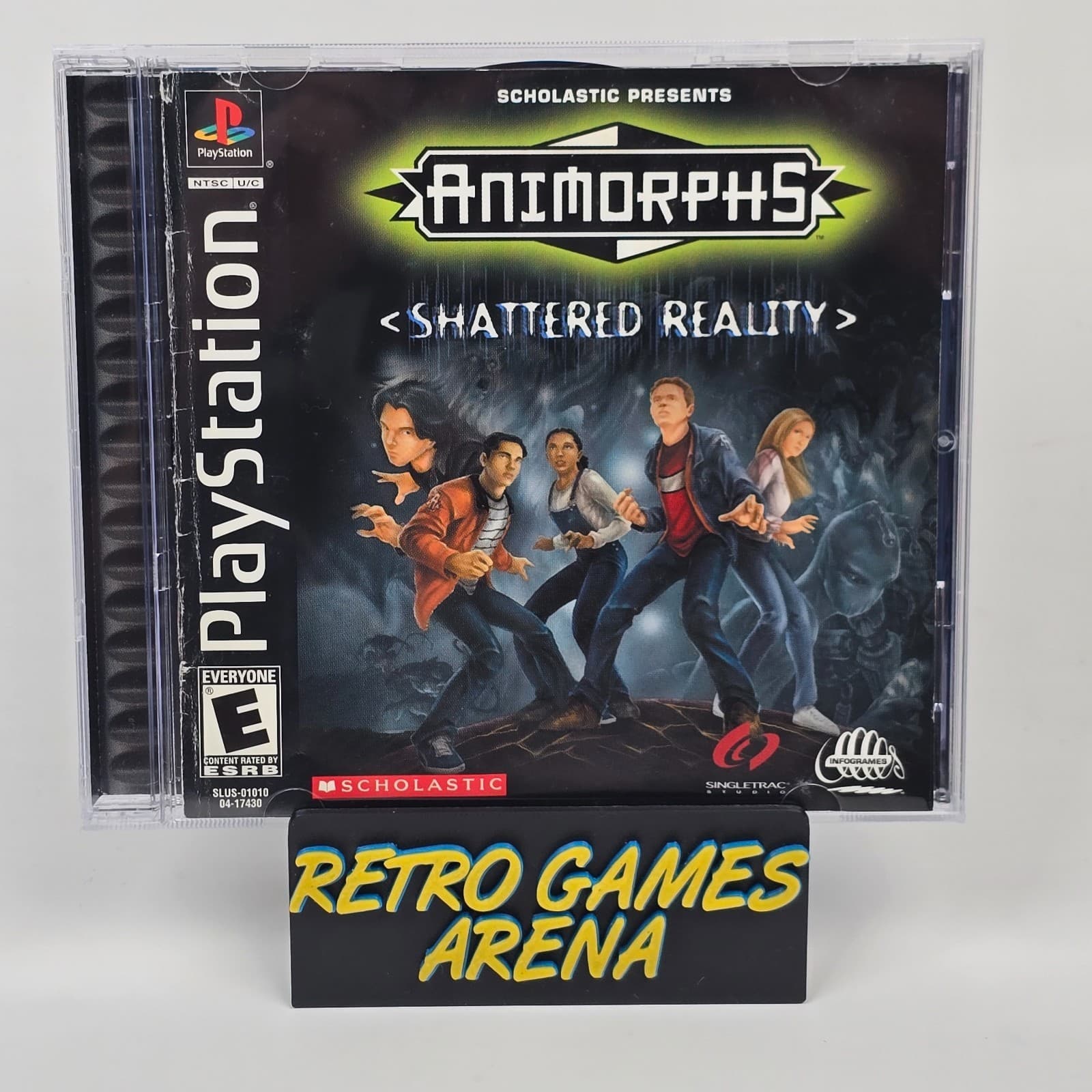 Animorphs: Shattered Reality (PlayStation 1 PS1) CIB COMPLETE