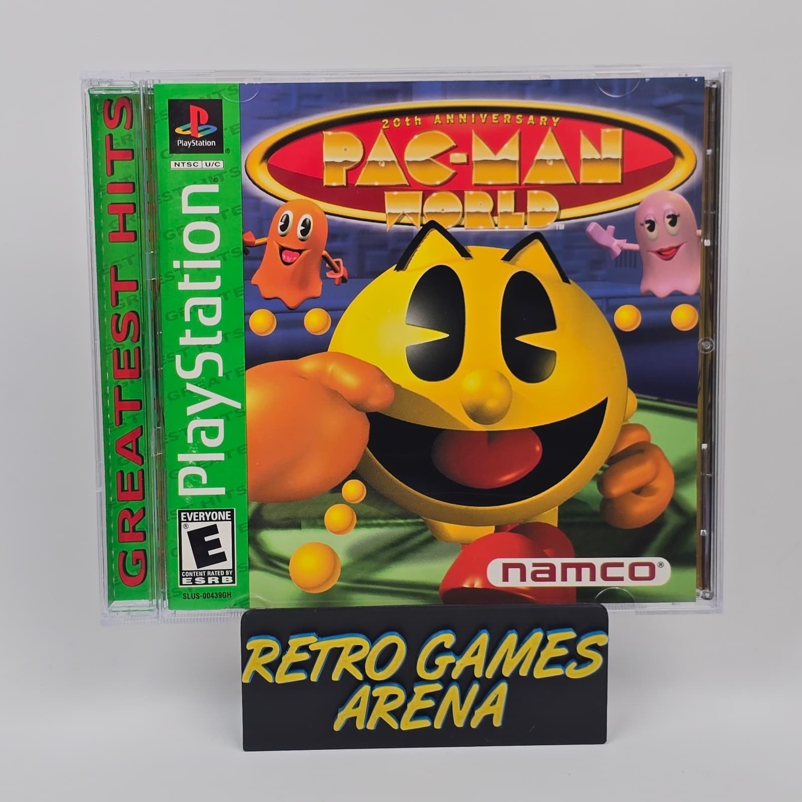 Pac-Man World (PlayStation 1 PS1) Greatest Hits CIB COMPLETE