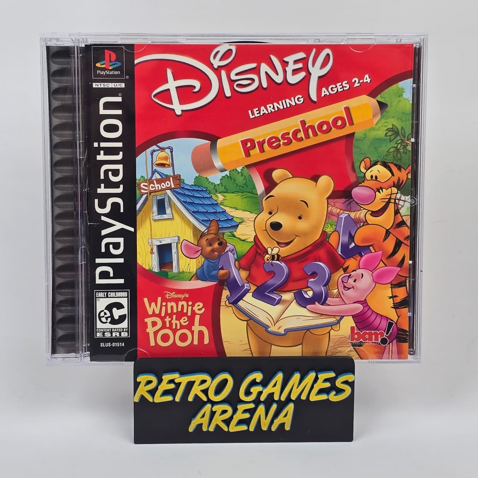 Winnie the Pooh: Preschool (PlayStation 1 PS1) CIB COMPLETE