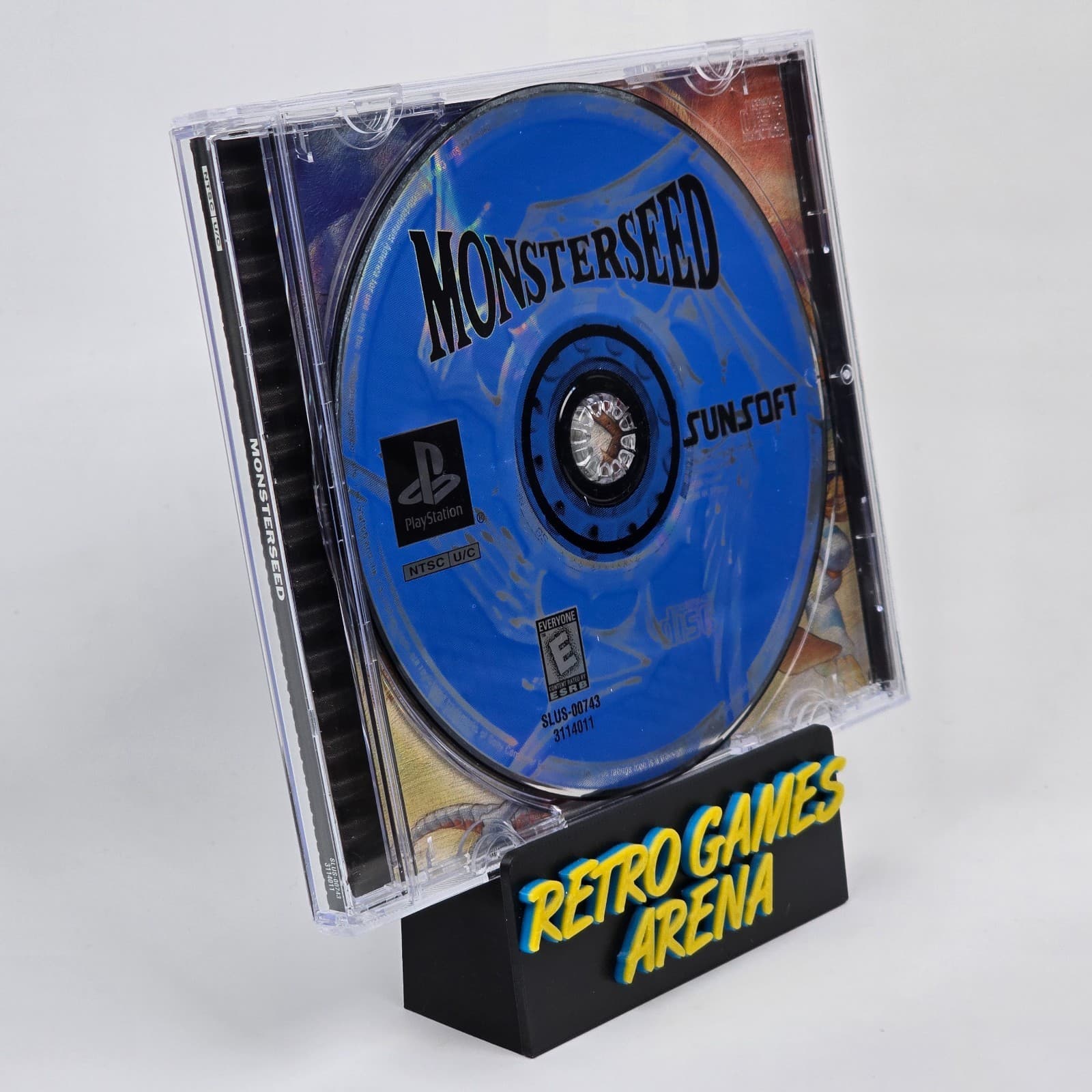 Monsterseed (PlayStation 1 PS1) Case & Disc