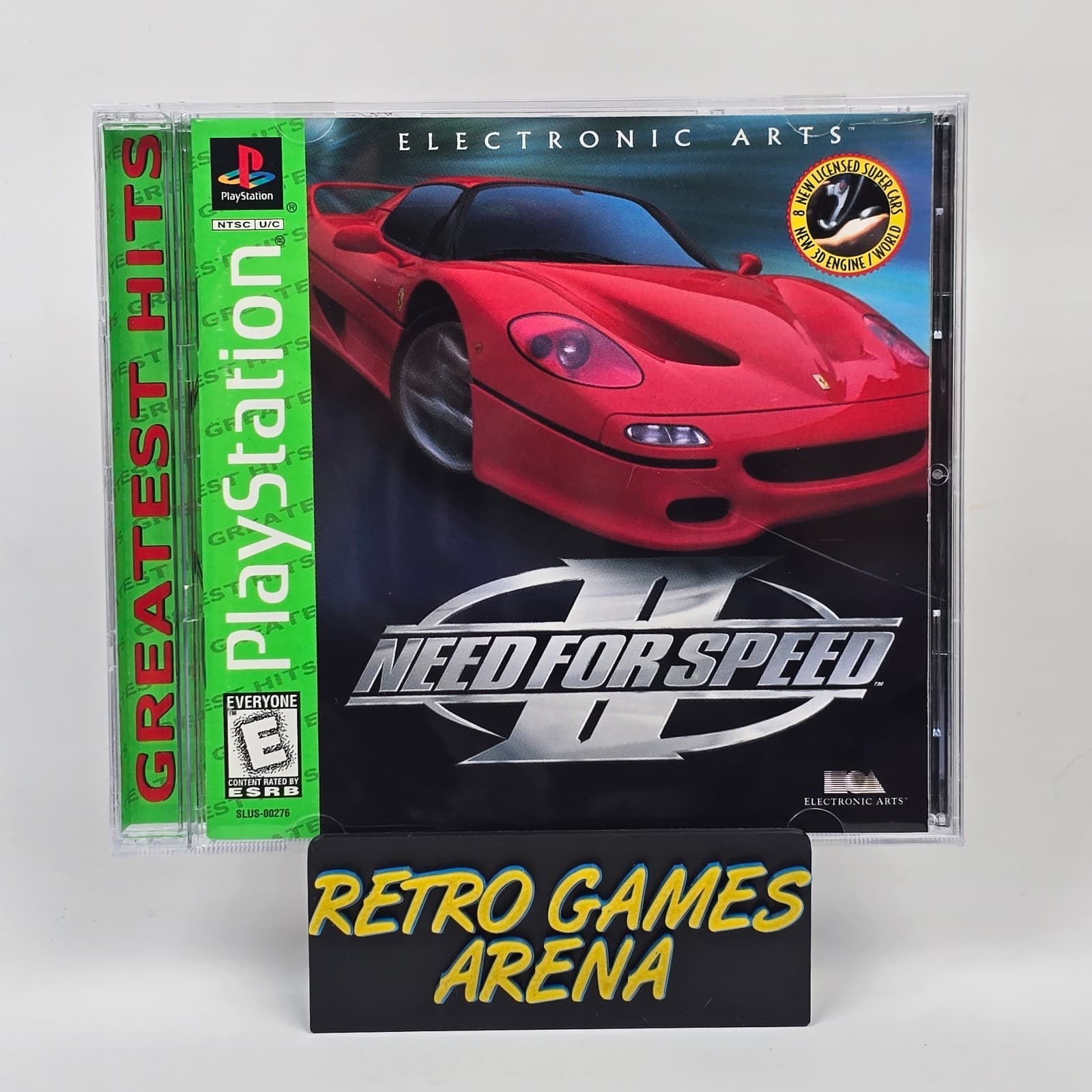 Need for Speed II 2 (PlayStation 1 PS1) Greatest Hits CIB COMPLETE