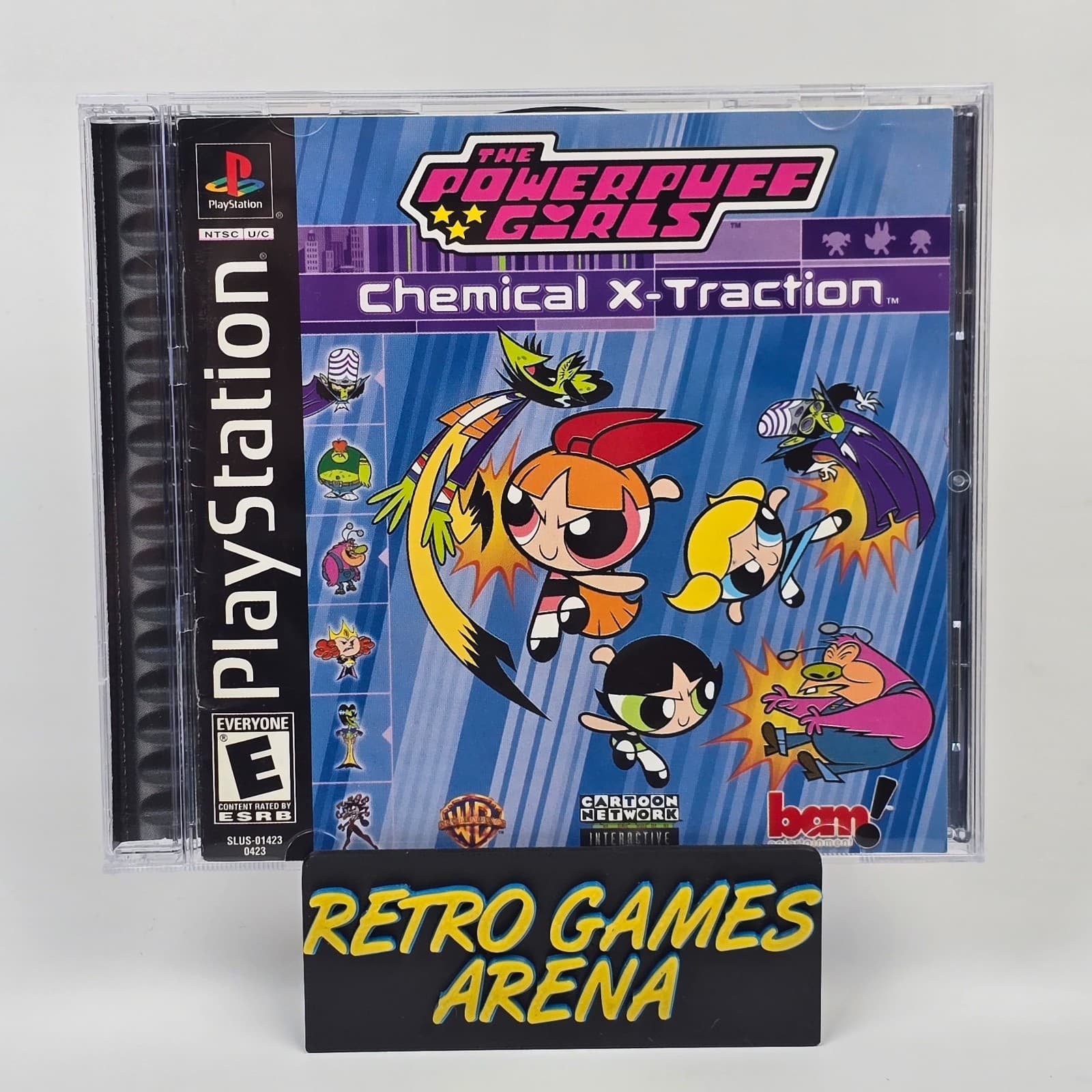 The Powerpuff Girls: Chemical X-Traction (PlayStation 1 PS1) CIB COMPLETE