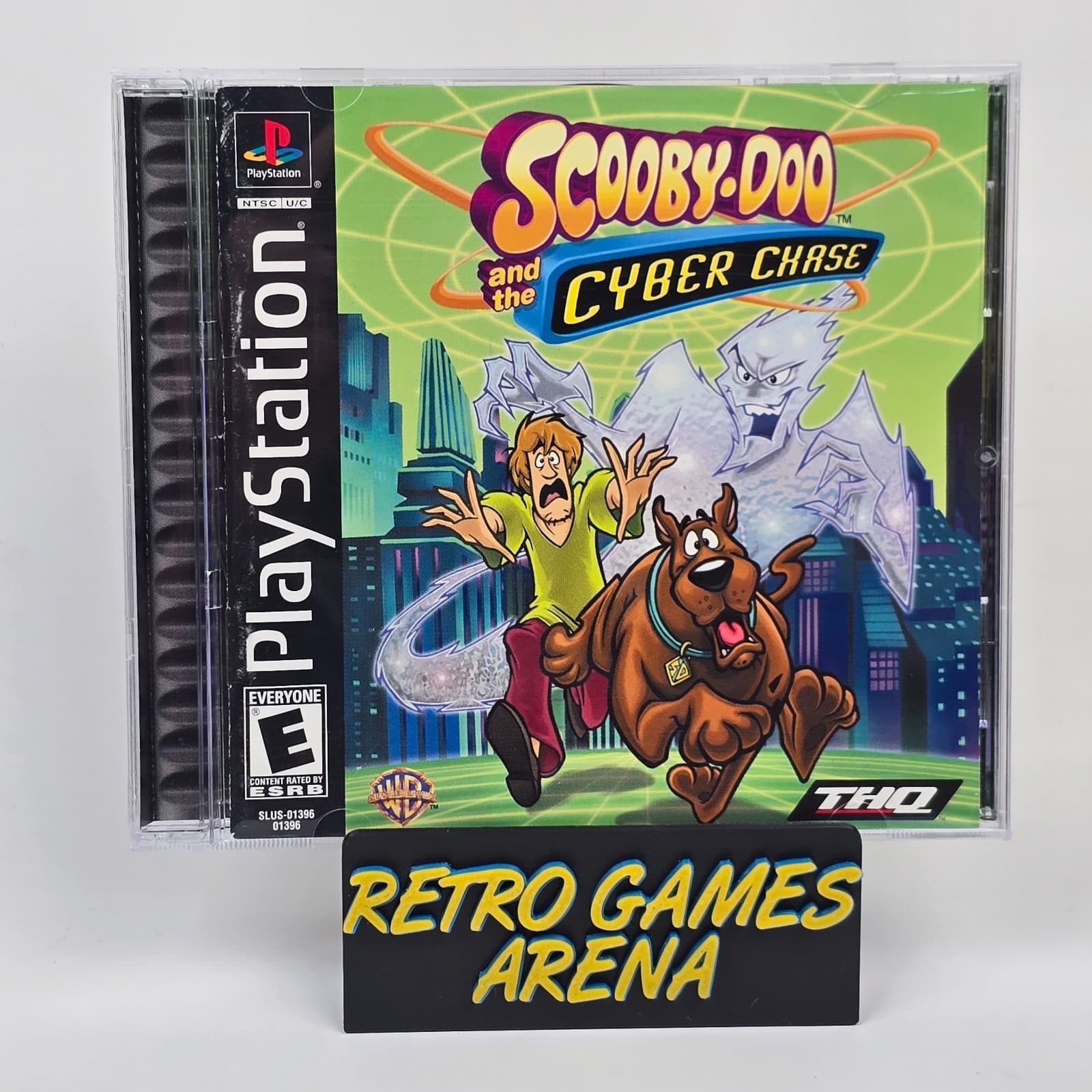 Scooby-Doo and the Cyber Chase (PlayStation 1 PS1) Black Label CIB COMPLETE