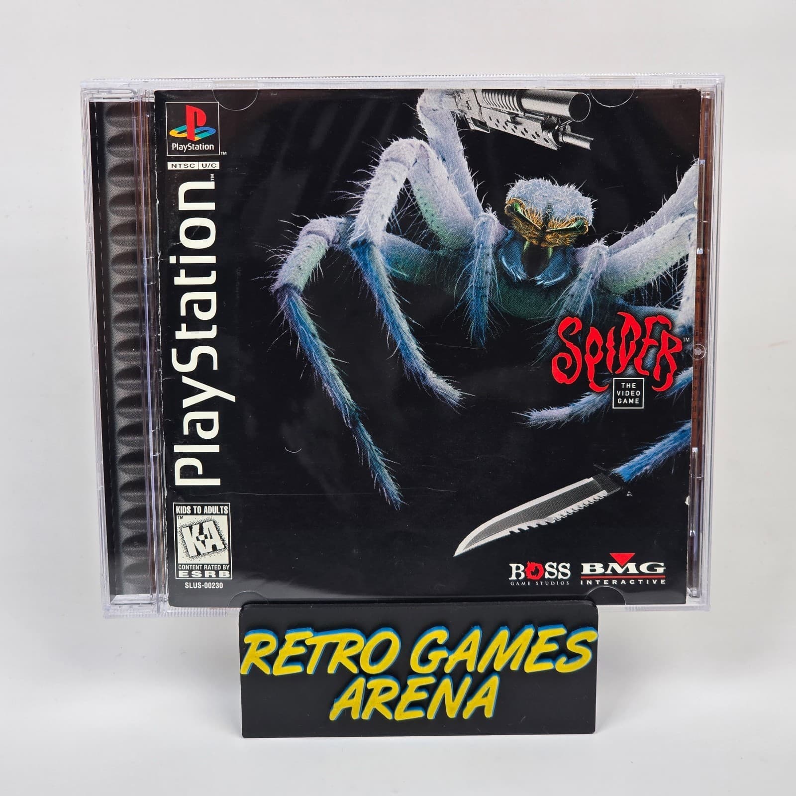 Spider: The Video Game (PlayStation 1 PS1) CIB COMPLETE