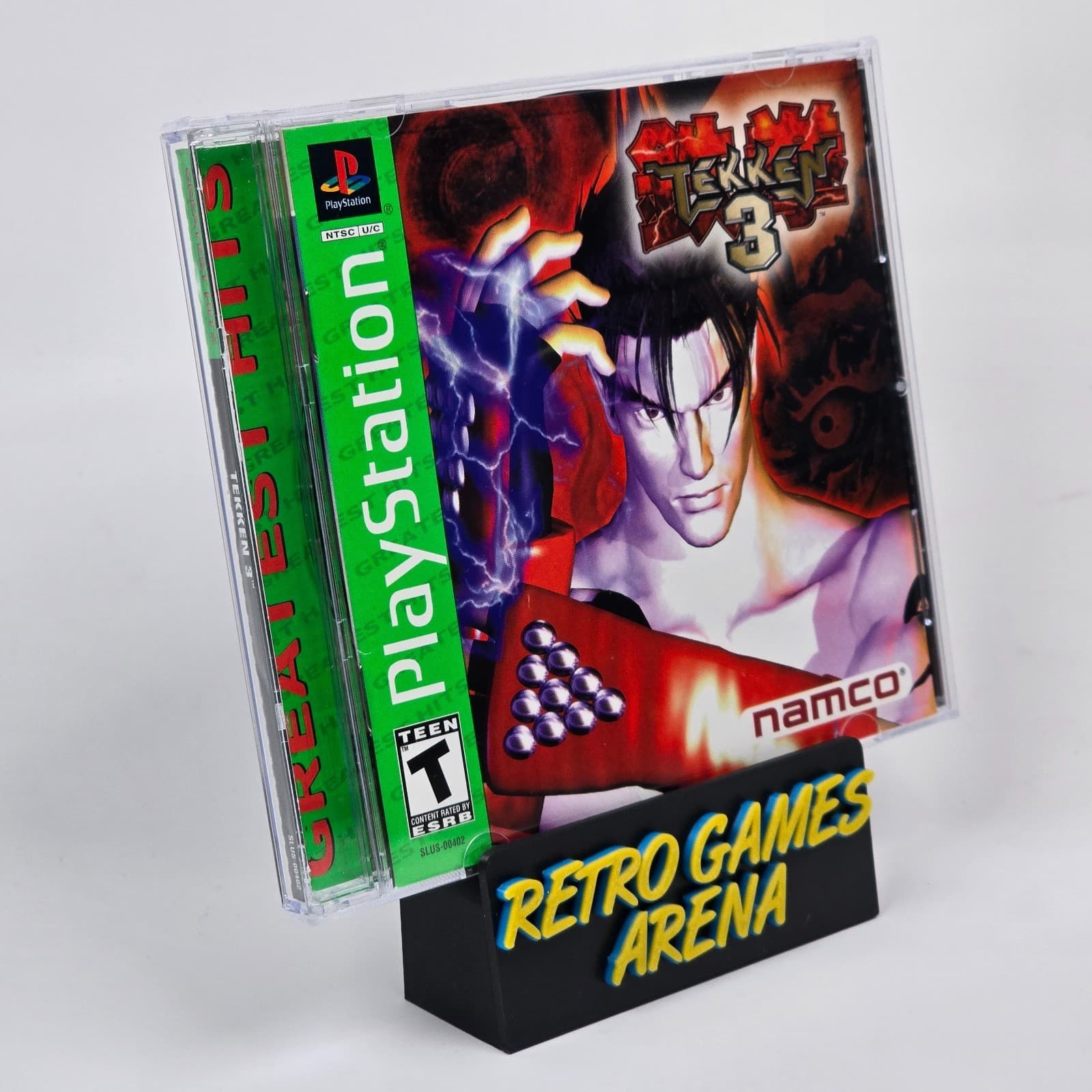 💿REFURBISHED Tekken 3 (PlayStation 1 PS1) Greatest Hits CIB COMPLETE💿