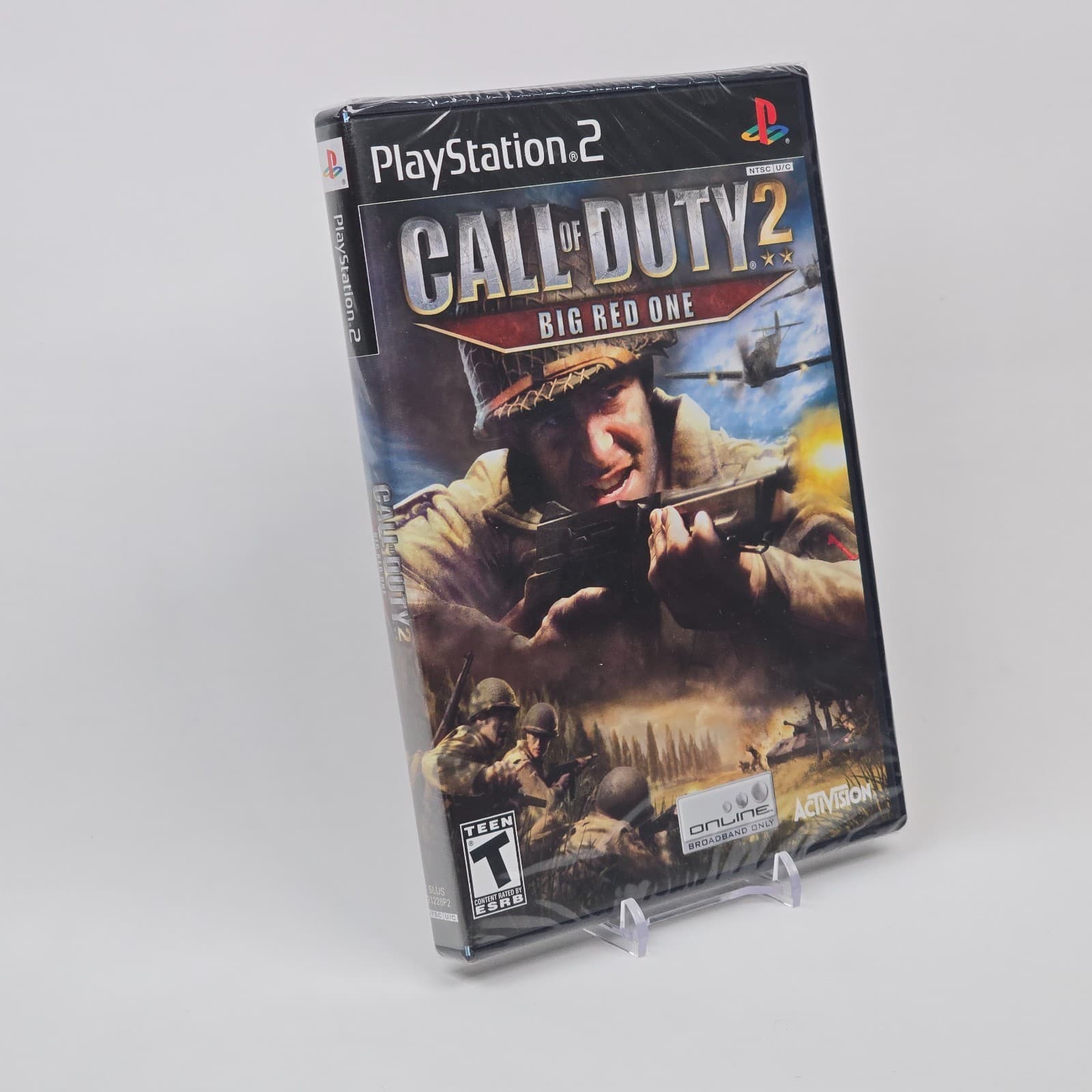 Call of Duty 2: Big Red One (PlayStation 2 PS2) BRAND NEW FACTORY SEALED
