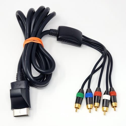 Original Xbox Microsoft Brand Component Optical HD AV OEM Cable Cord TESTED