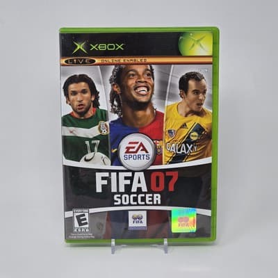 FIFA 07 Soccer (Original Xbox) CIB COMPLETE & TESTED