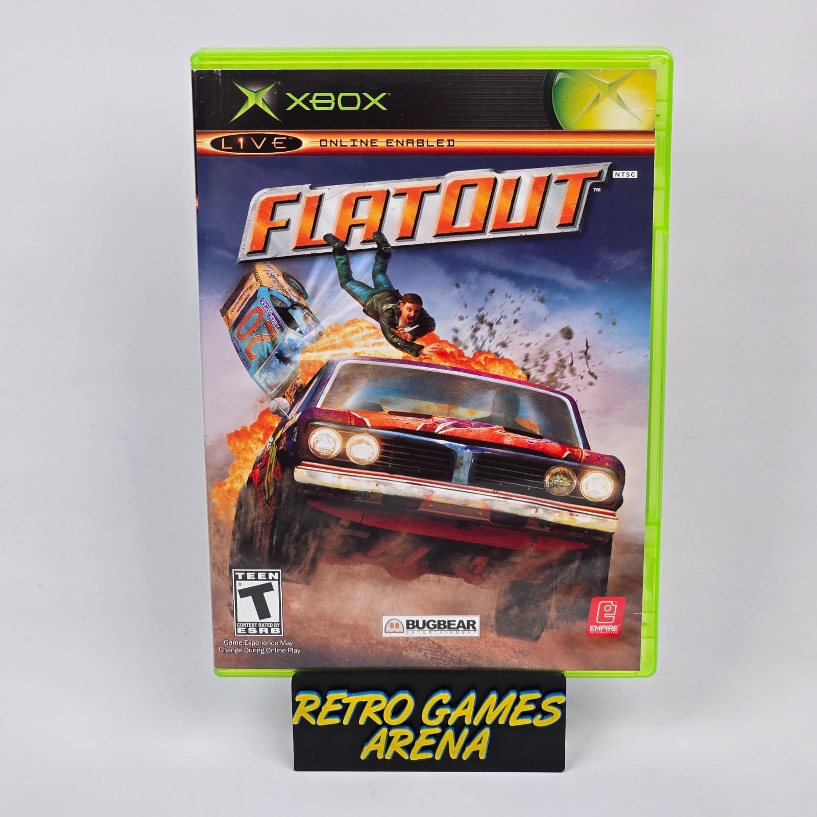 Flatout Flat Out (Original Xbox) Case & Disc