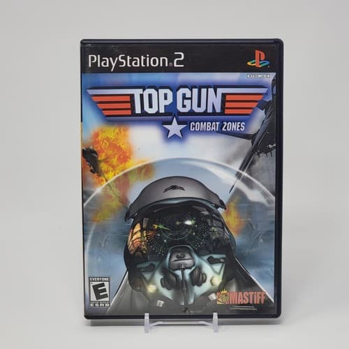 Top Gun: Combat Zones (PlayStation 2 PS2) Black Label CIB COMPLETE & TESTED