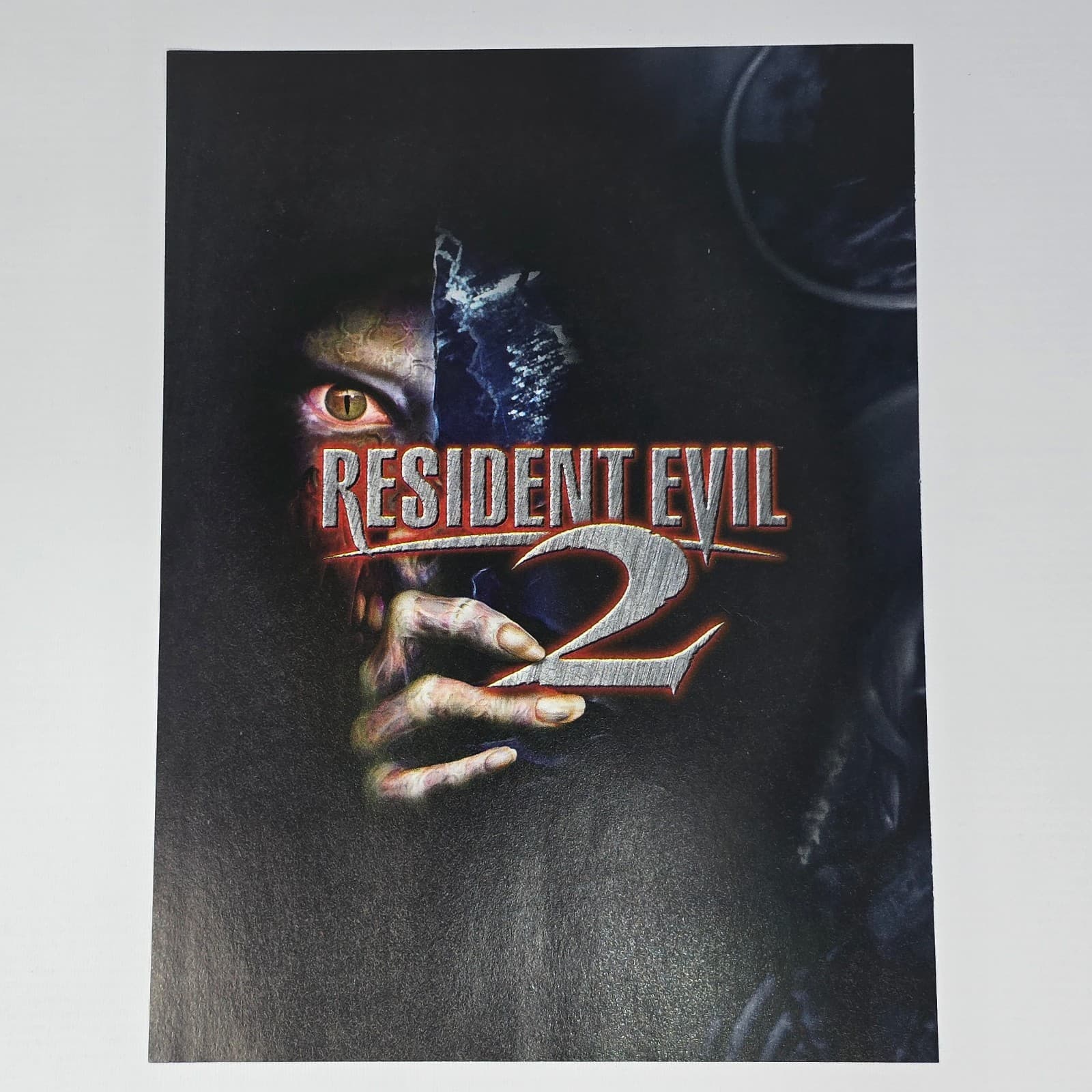 Resident Evil 2 PS1 N64 Dreamcast GameCube Peek Print Ad/Poster Promo Art