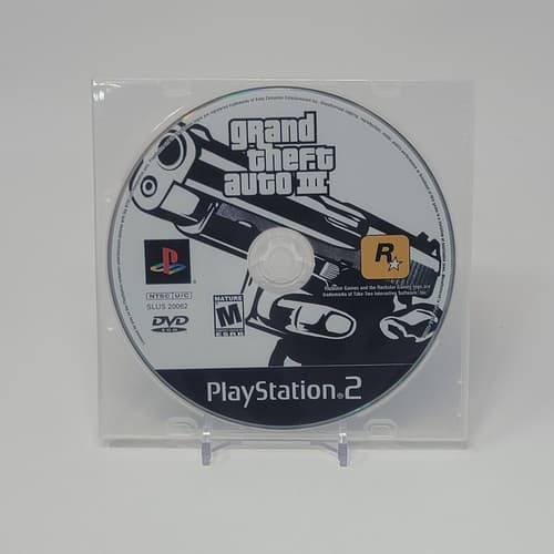 Grand Theft Auto III 3 (PlayStation 2 PS2) Disc Only TESTED