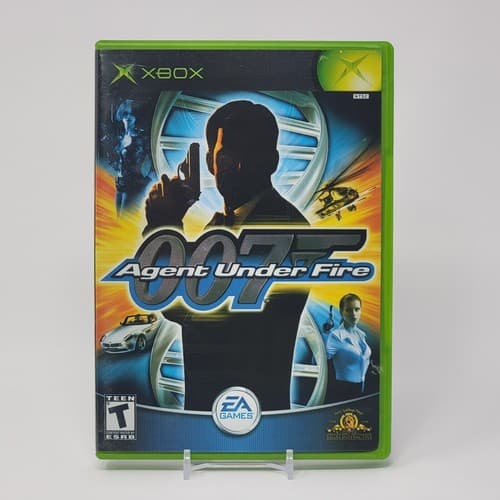 James Bond 007 in Agent Under Fire (Original Xbox) Black Label CIB COMPLETE
