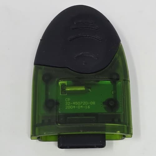Original Xbox MadCatz Memory Card Unit Clear Green #4507 CLEANED & TESTED