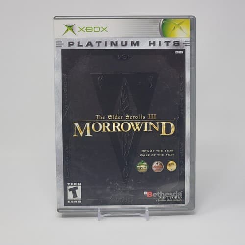 The Elder Scrolls III: Morrowind (Original Xbox) Platinum CIB w/ MAP & TESTED