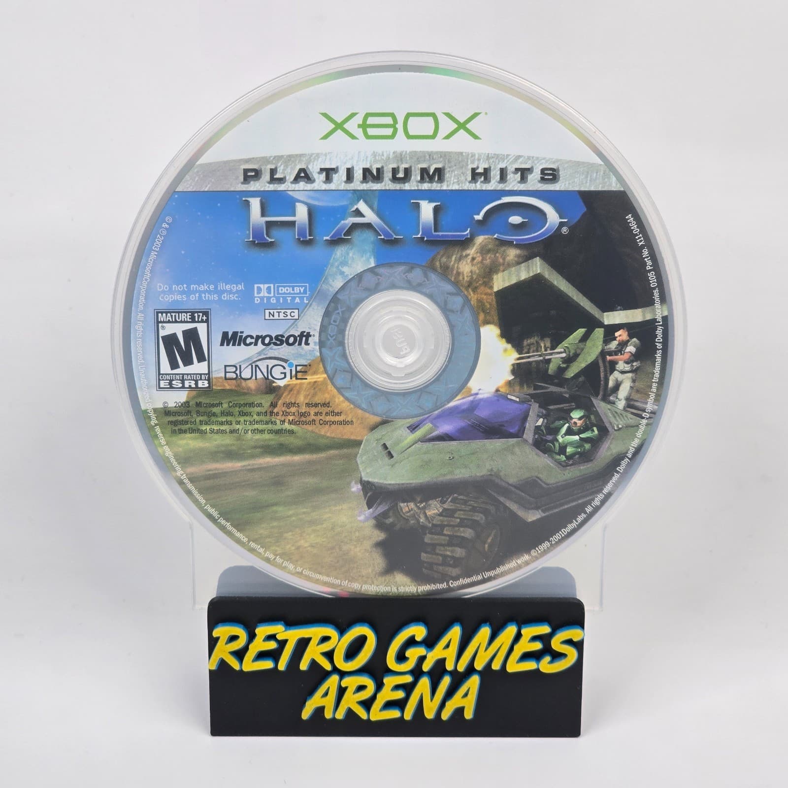 Halo: Combat Evolved (Original Xbox) Platinum Hits Disc