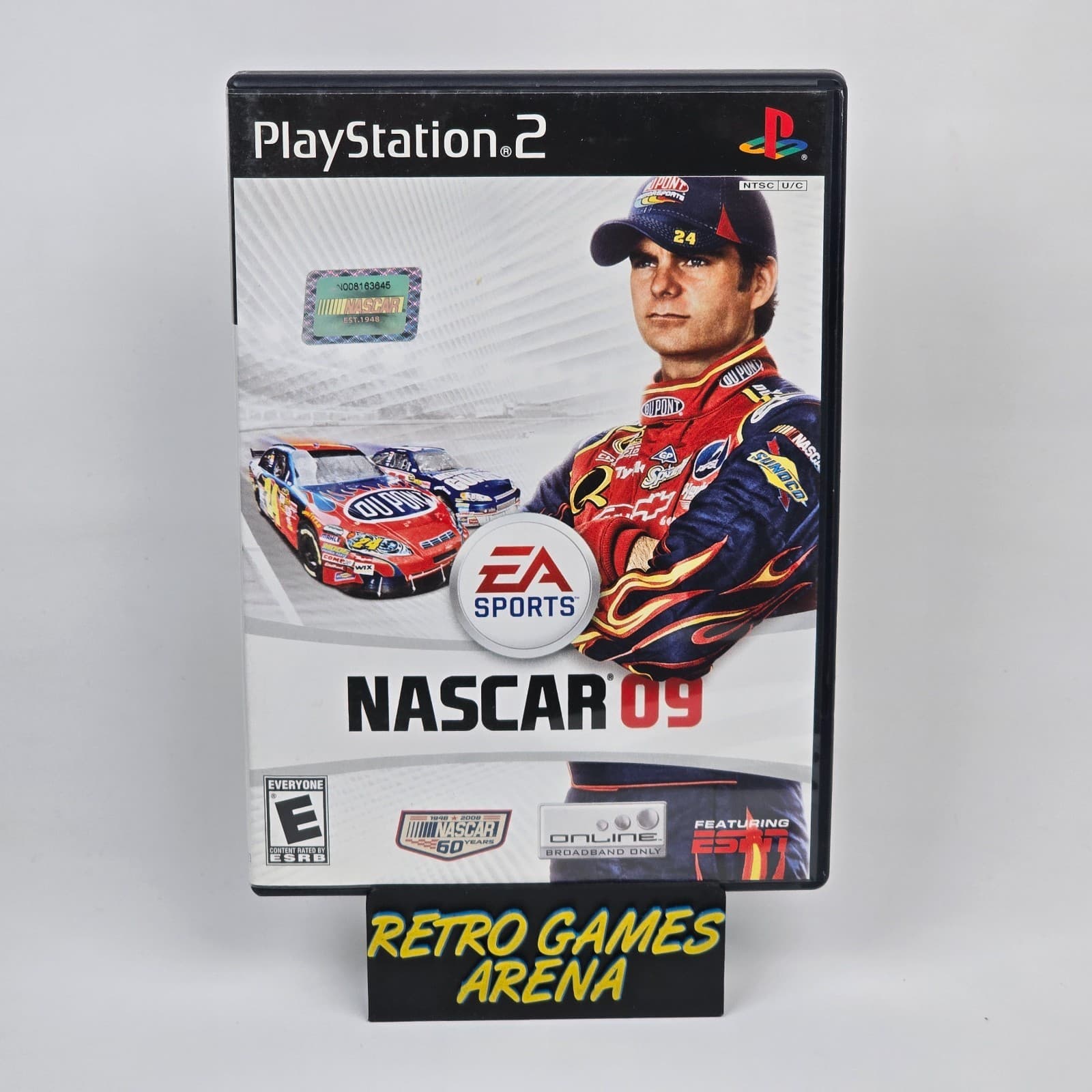 NASCAR 09 (PlayStation 2 PS2) Case & Disc