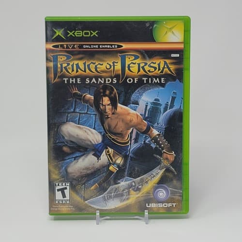Prince of Persia: The Sands of Time (Original Xbox) Black Label CIB & TESTED