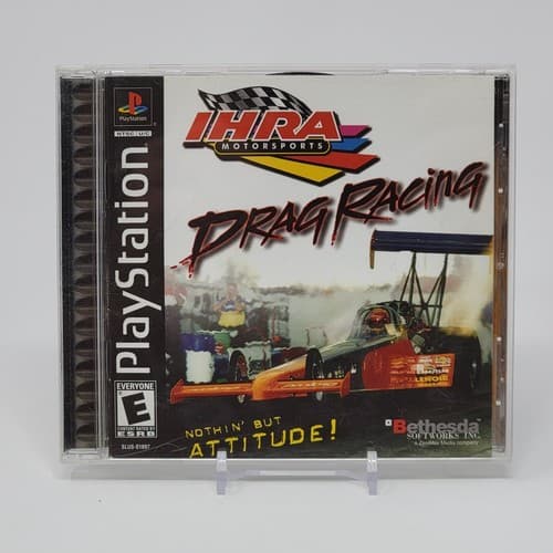 IHRA Drag Racing (PlayStation 1 PS1) CIB COMPLETE & TESTED
