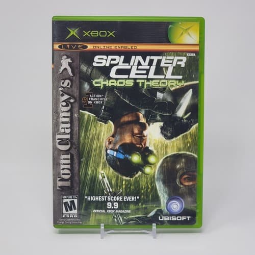 Splinter Cell: Chaos Theory (Original Xbox) Black Label CIB COMPLETE & TESTED