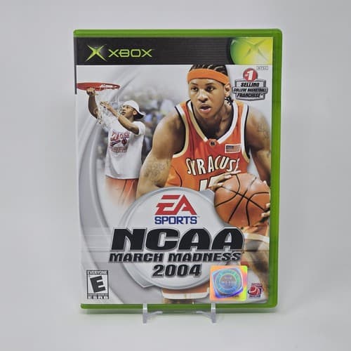 NCAA March Madness 2004 (Original Xbox) CIB COMPLETE & TESTED