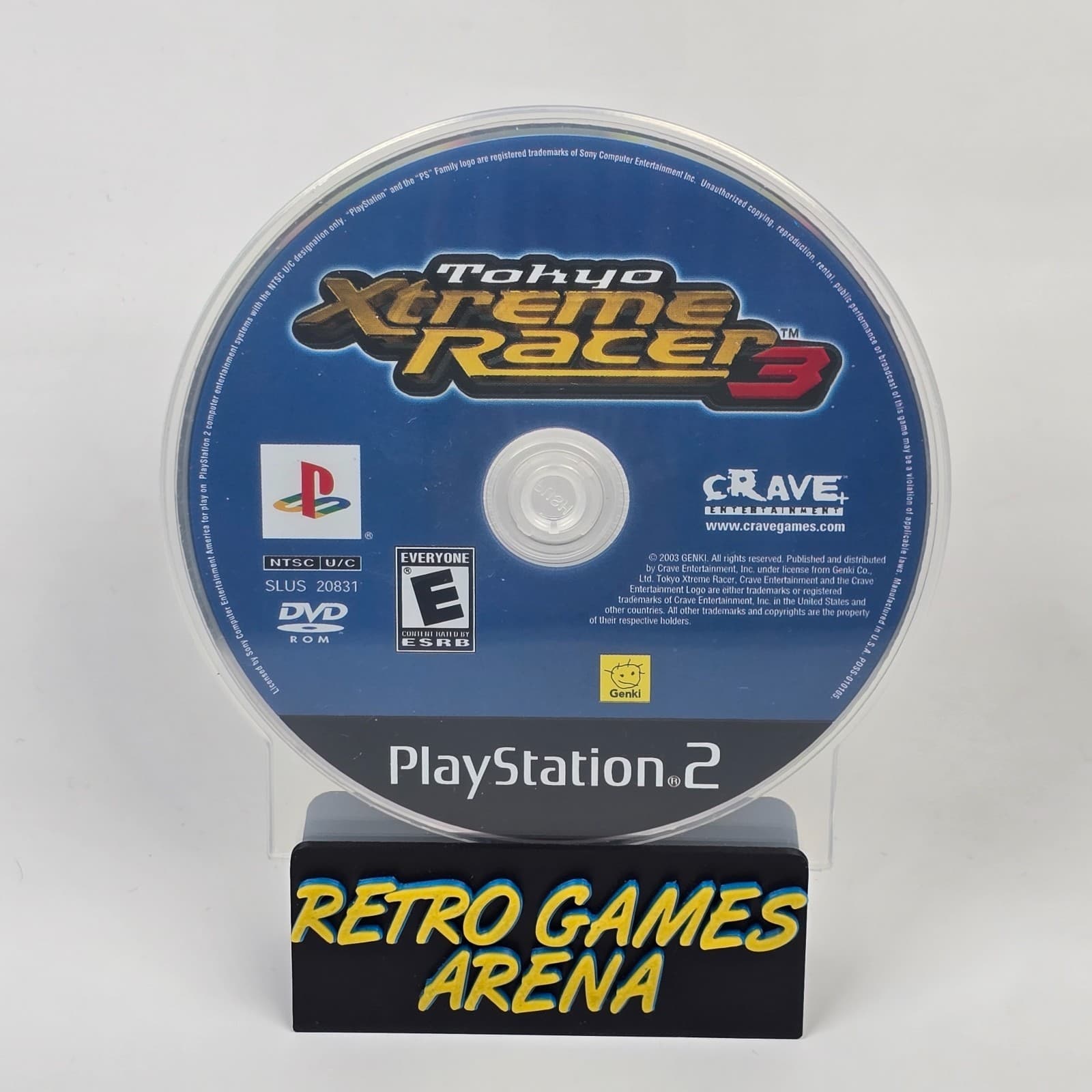 Tokyo Xtreme Extreme Racer 3 (PlayStation 2 PS2) Disc
