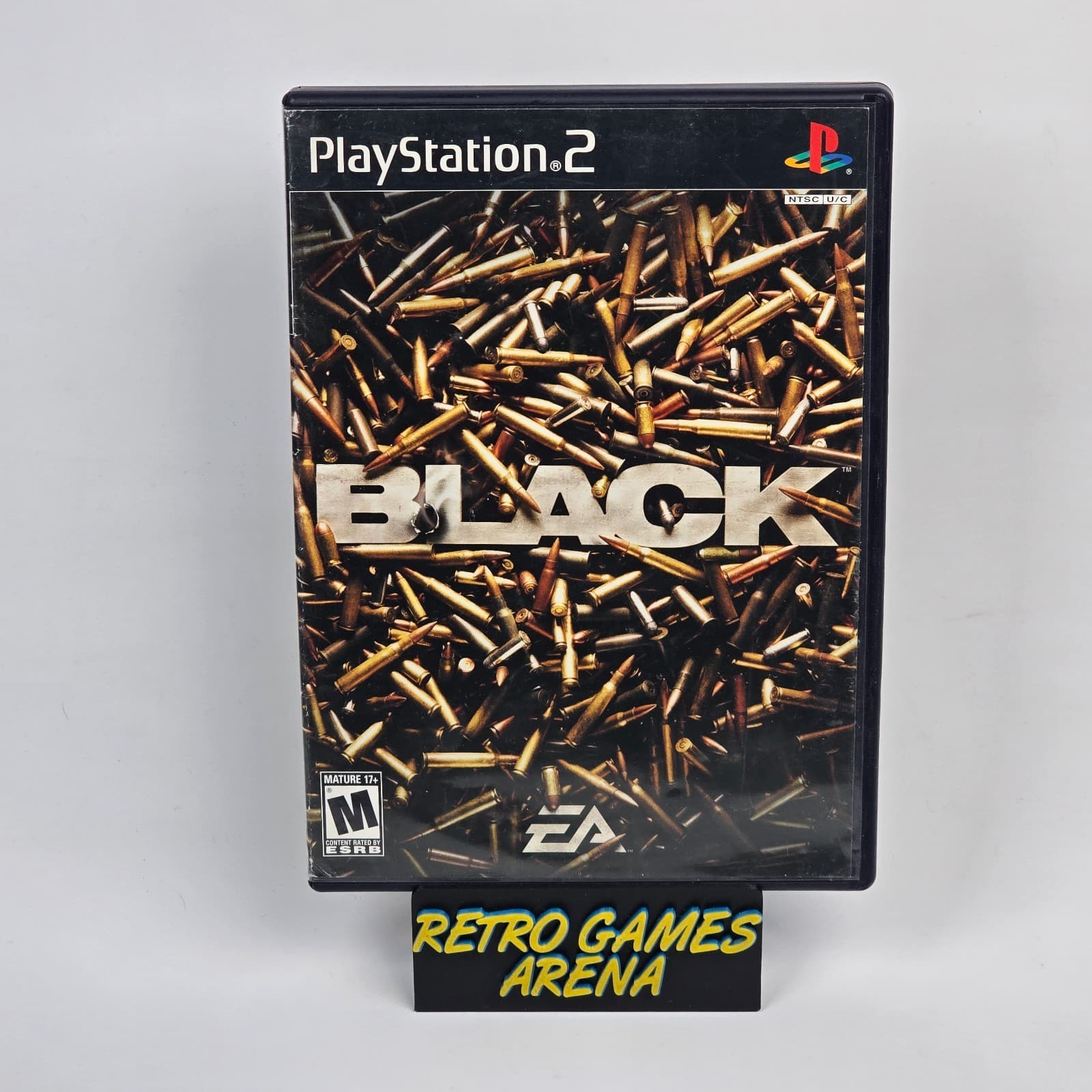 Black - The Game (PlayStation 2 PS2) Black Label CIB COMPLETE