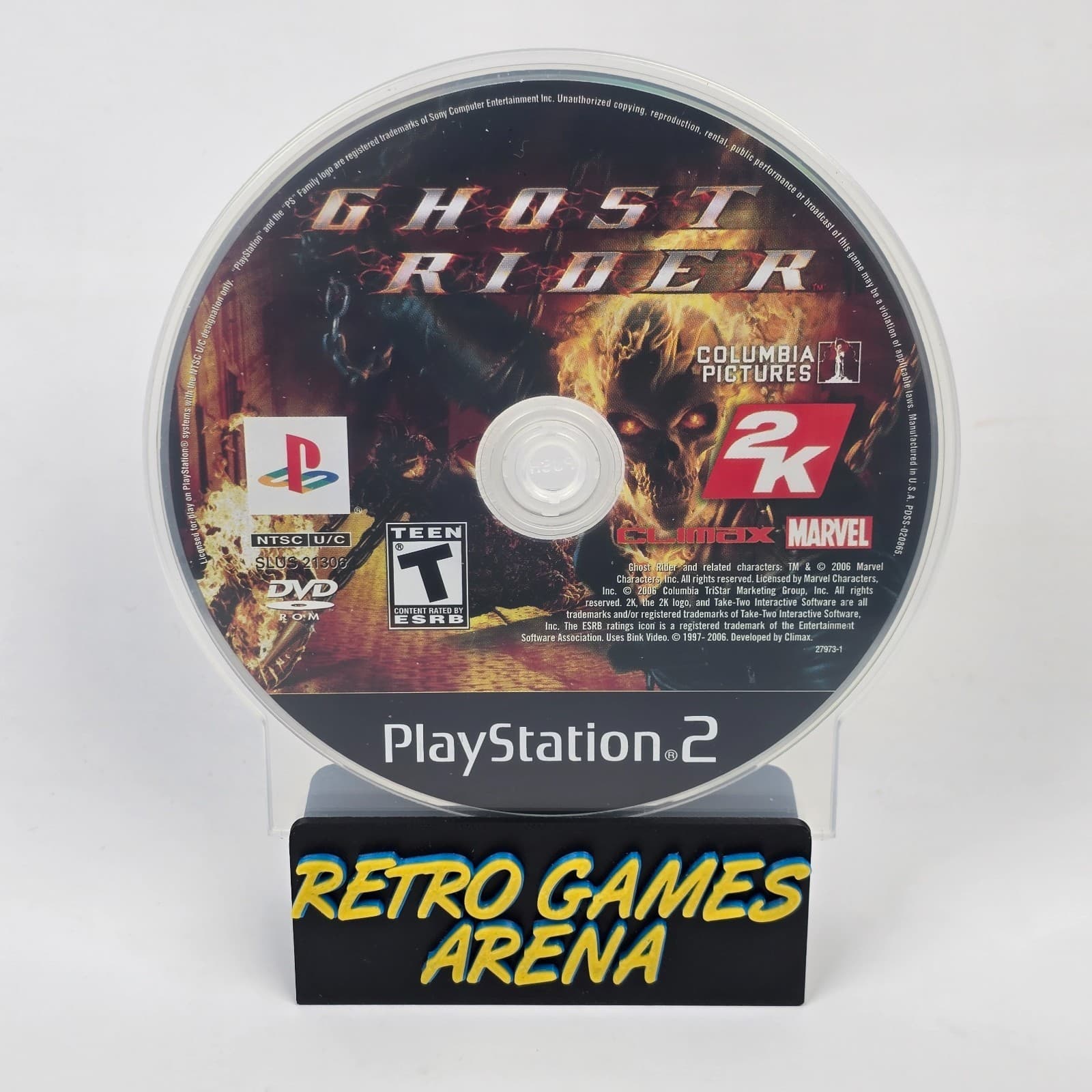 Ghost Rider (PlayStation 2 PS2) Black Label Disc