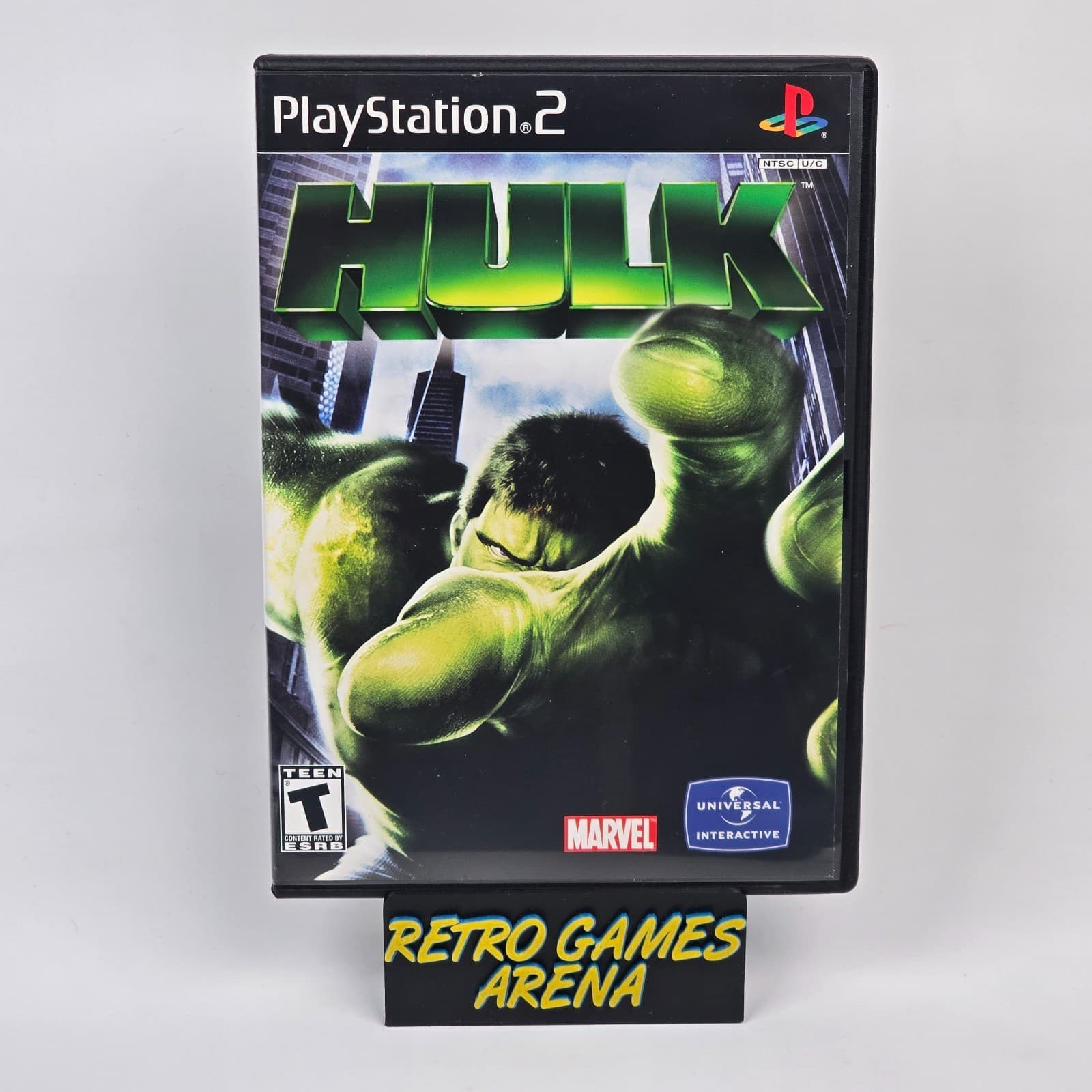 Hulk (PlayStation 2 PS2) Case & Disc