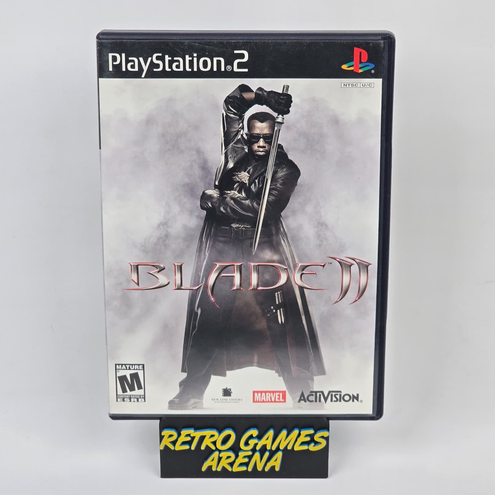 Blade II 2 (PlayStation 2 PS2) Black Label Case & Disc