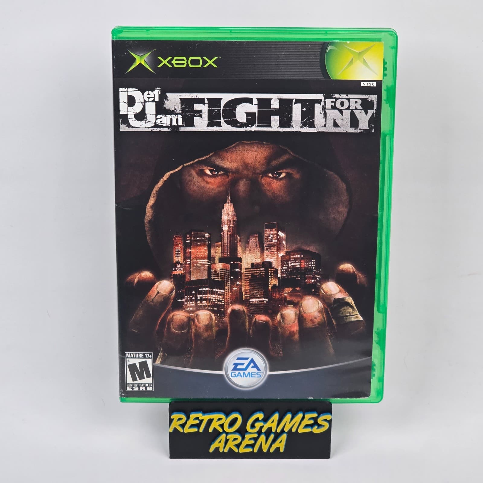 Def Jam: Fight for NY New York (Original Xbox) Black Label Case & Disc