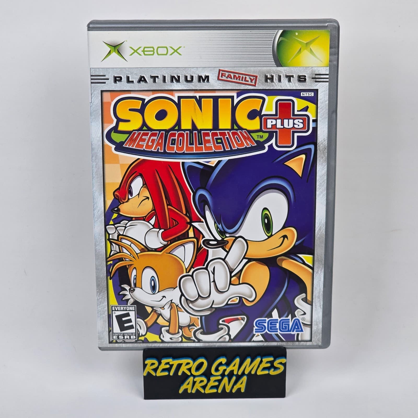 Sonic Mega Collection Plus (Original Xbox) Platinum Hits CIB COMPLETE