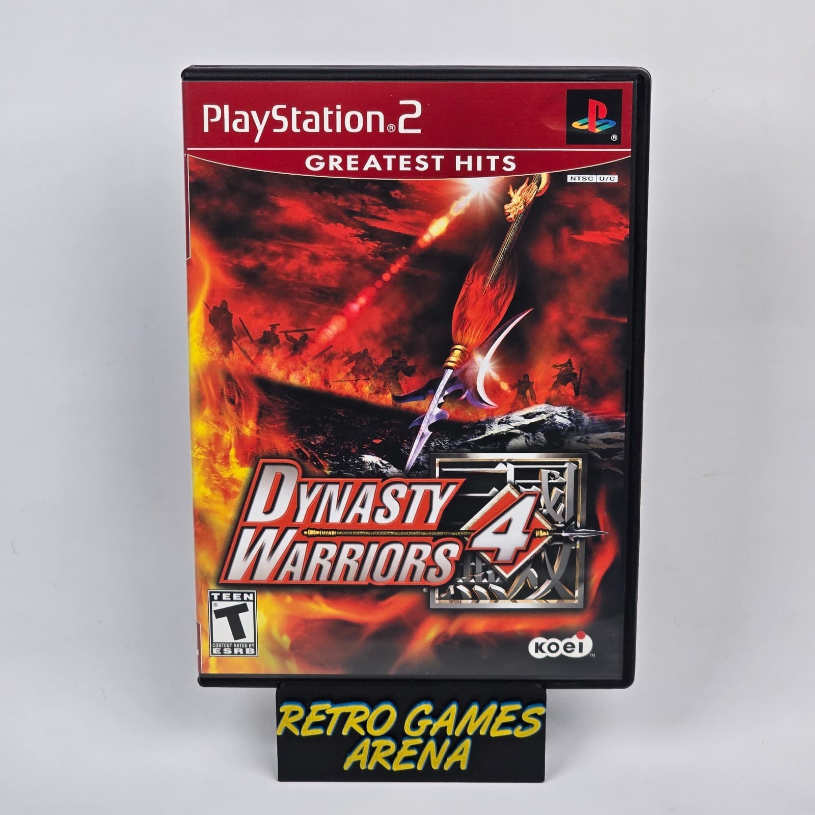 Dynasty Warriors 4 (PlayStation 2 PS2) Greatest Hits CIB COMPLETE