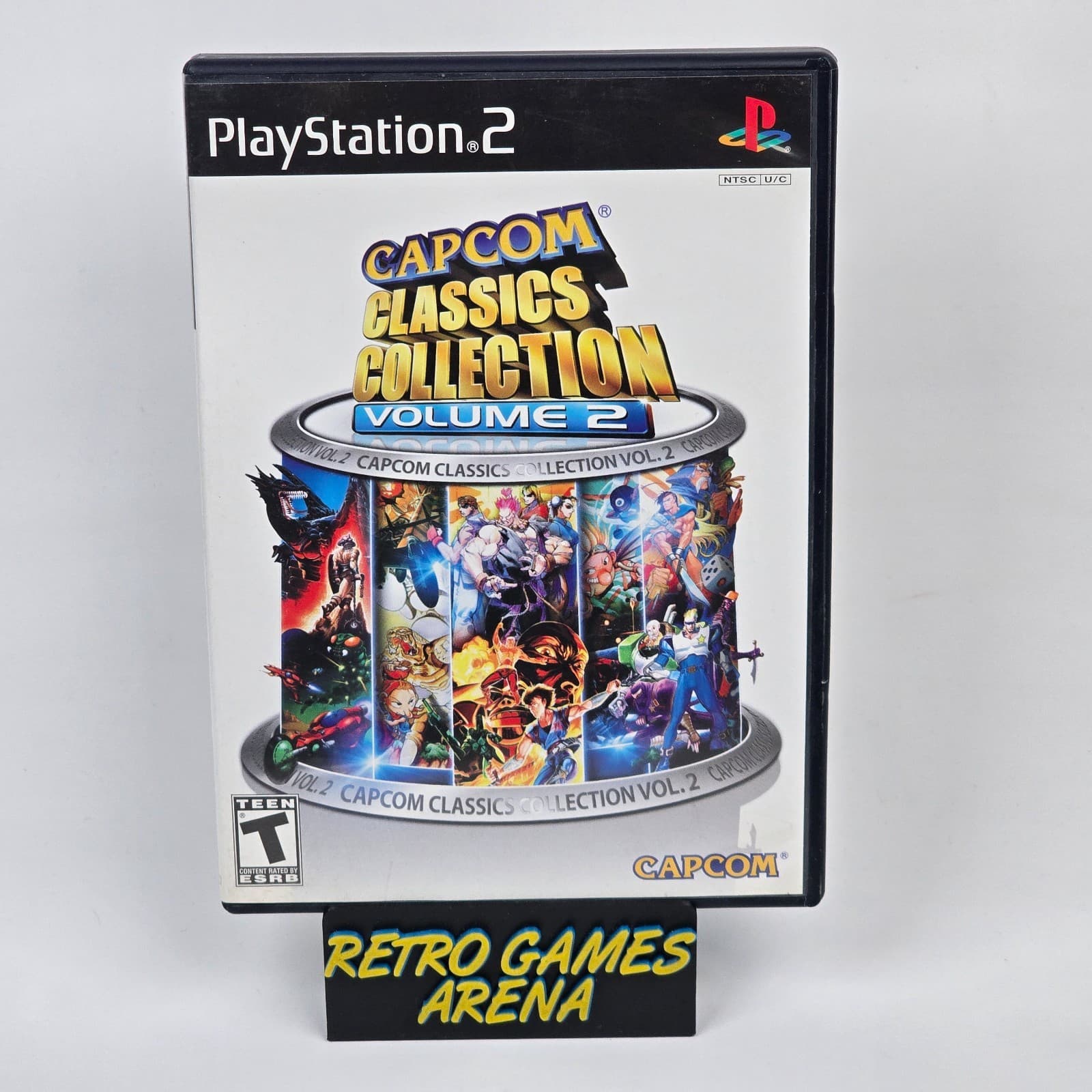 Capcom Classics Collection: Volume 2 (PlayStation 2 PS2) CIB COMPLETE
