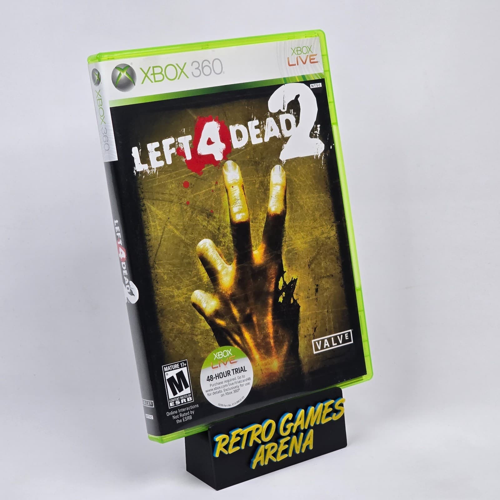 💿REFURBISHED Left 4 Dead 2 (Xbox 360) White Label CIB COMPLETE💿