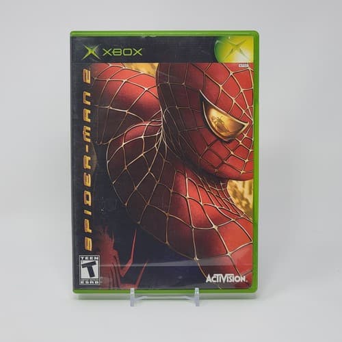 Spider-Man 2 (Original Xbox) Black Label CIB COMPLETE & TESTED