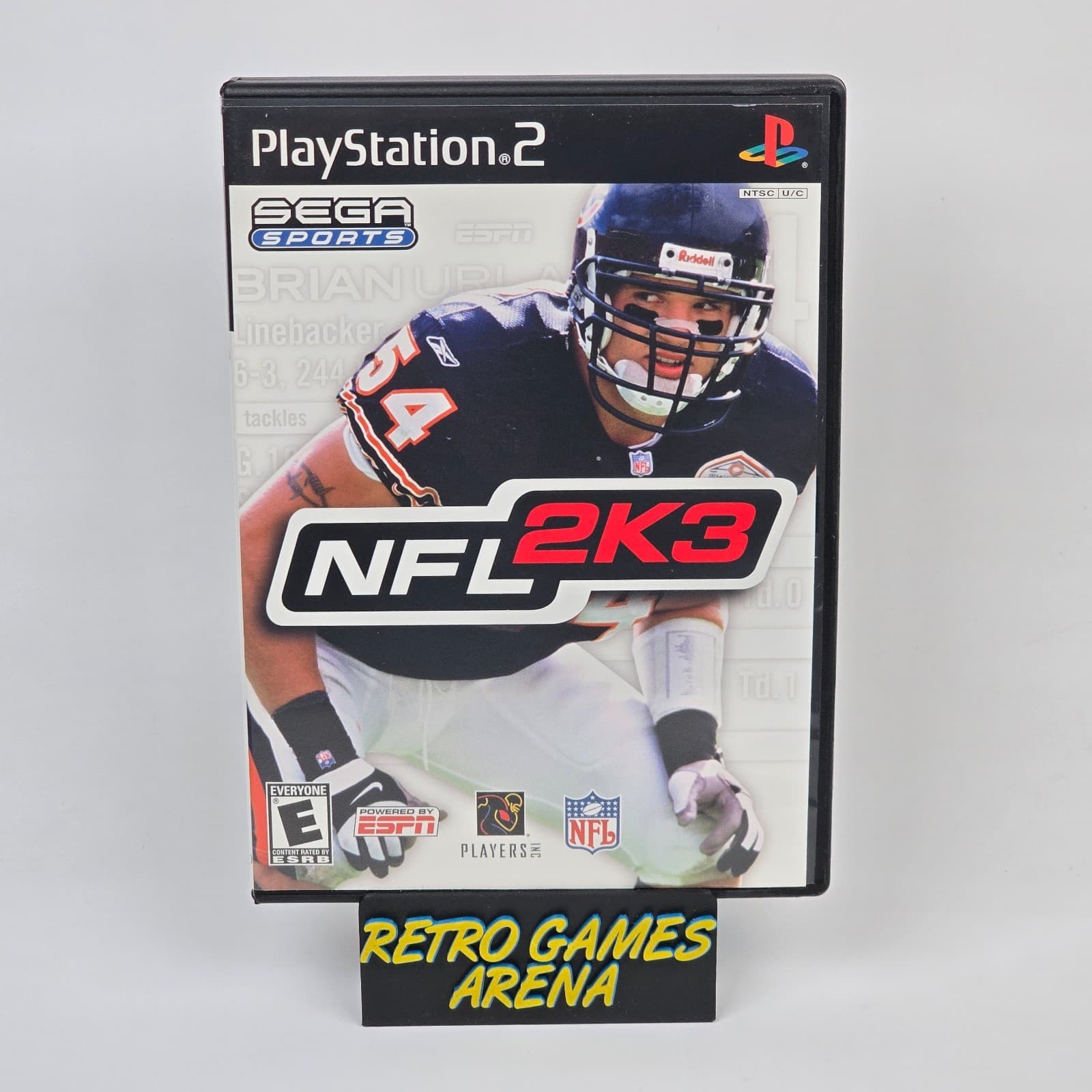 NFL 2K3 (PlayStation 2 PS2) Case & Disc