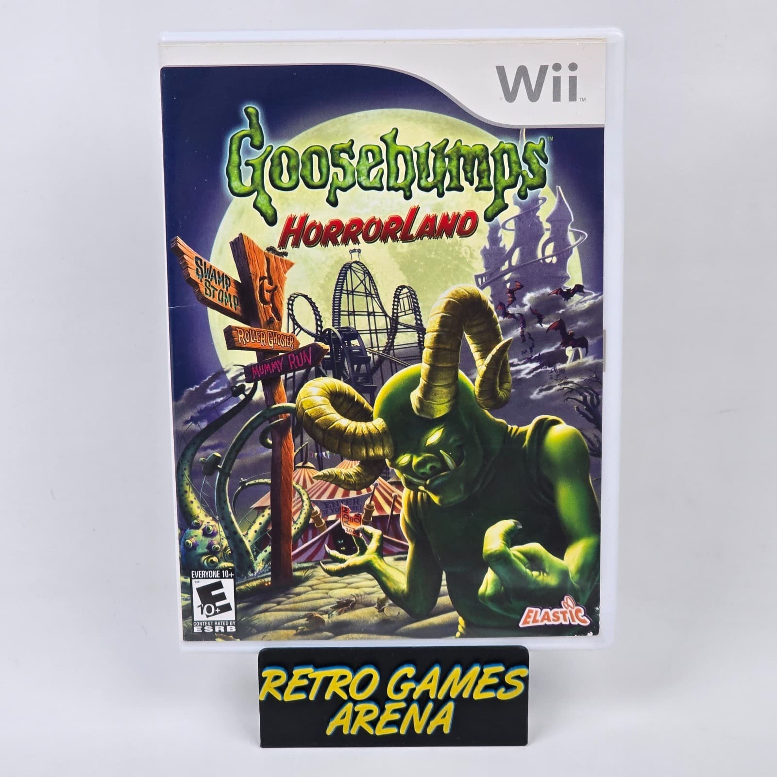 Goosebumps: HorrorLand (Nintendo Wii) Case & Disc
