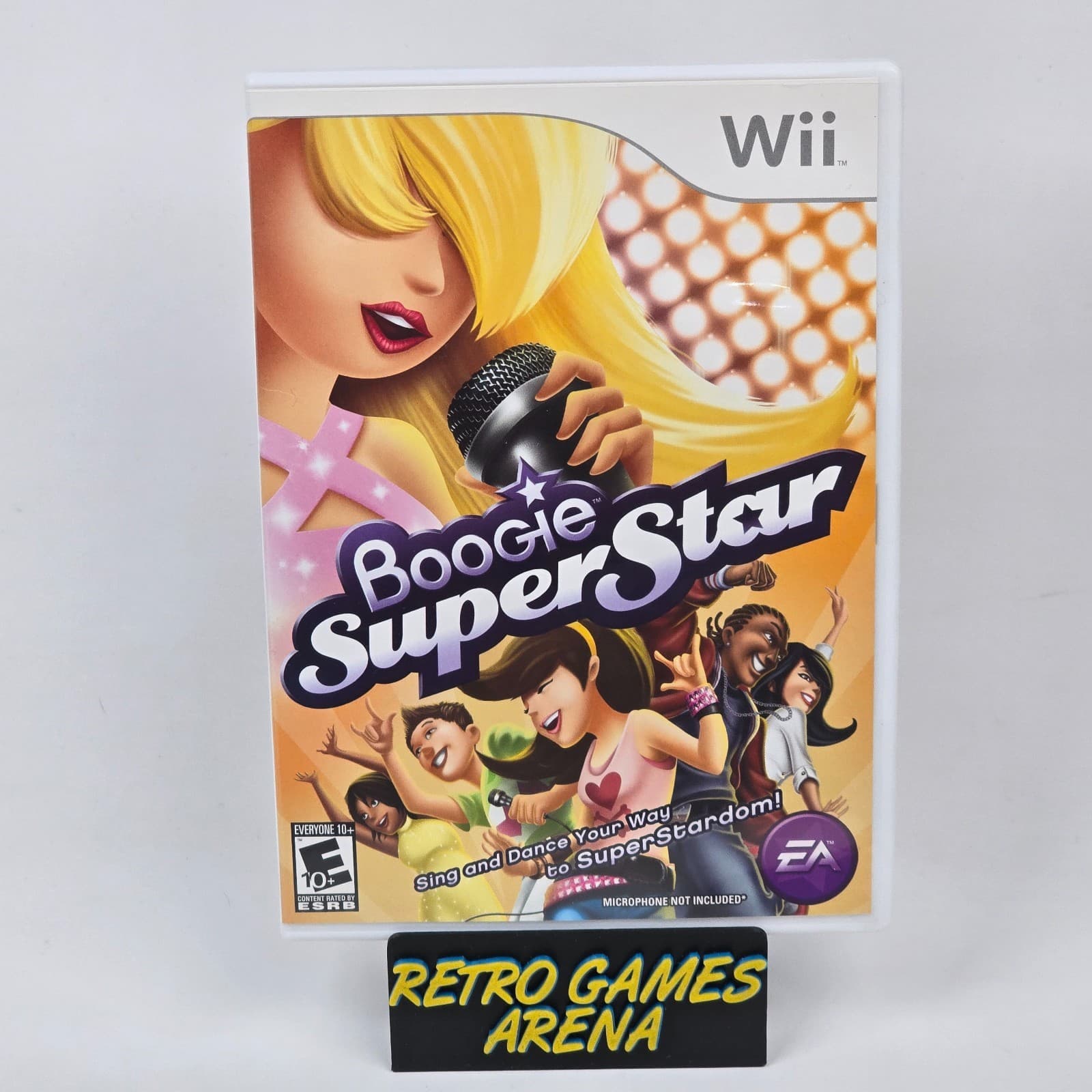 Boogie SuperStar (Nintendo Wii) Case & Disc