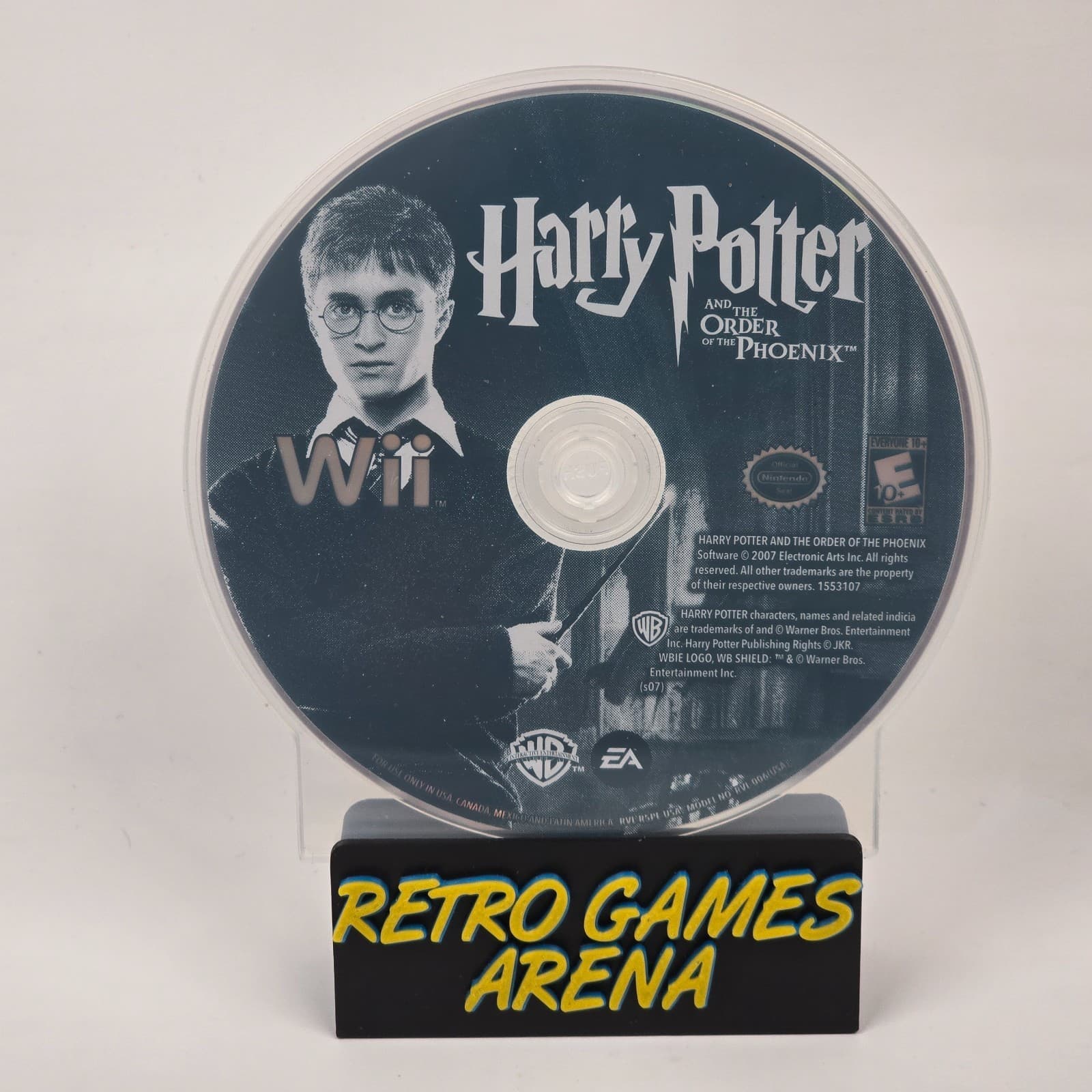 Harry Potter and the Order of the Phoenix (Nintendo Wii) Disc