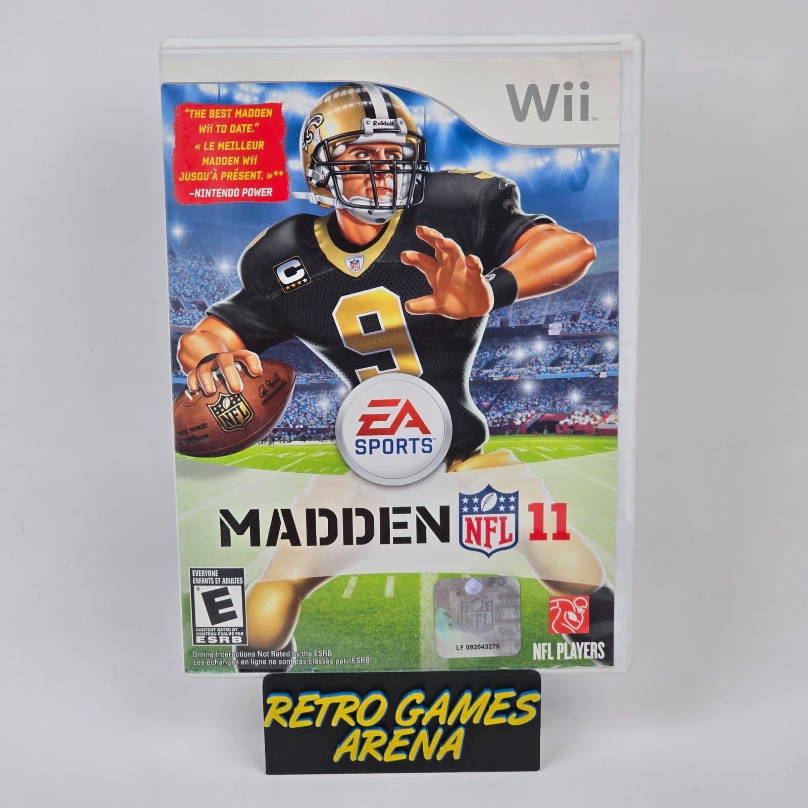 Madden NFL 11 (Nintendo Wii) Case & Disc