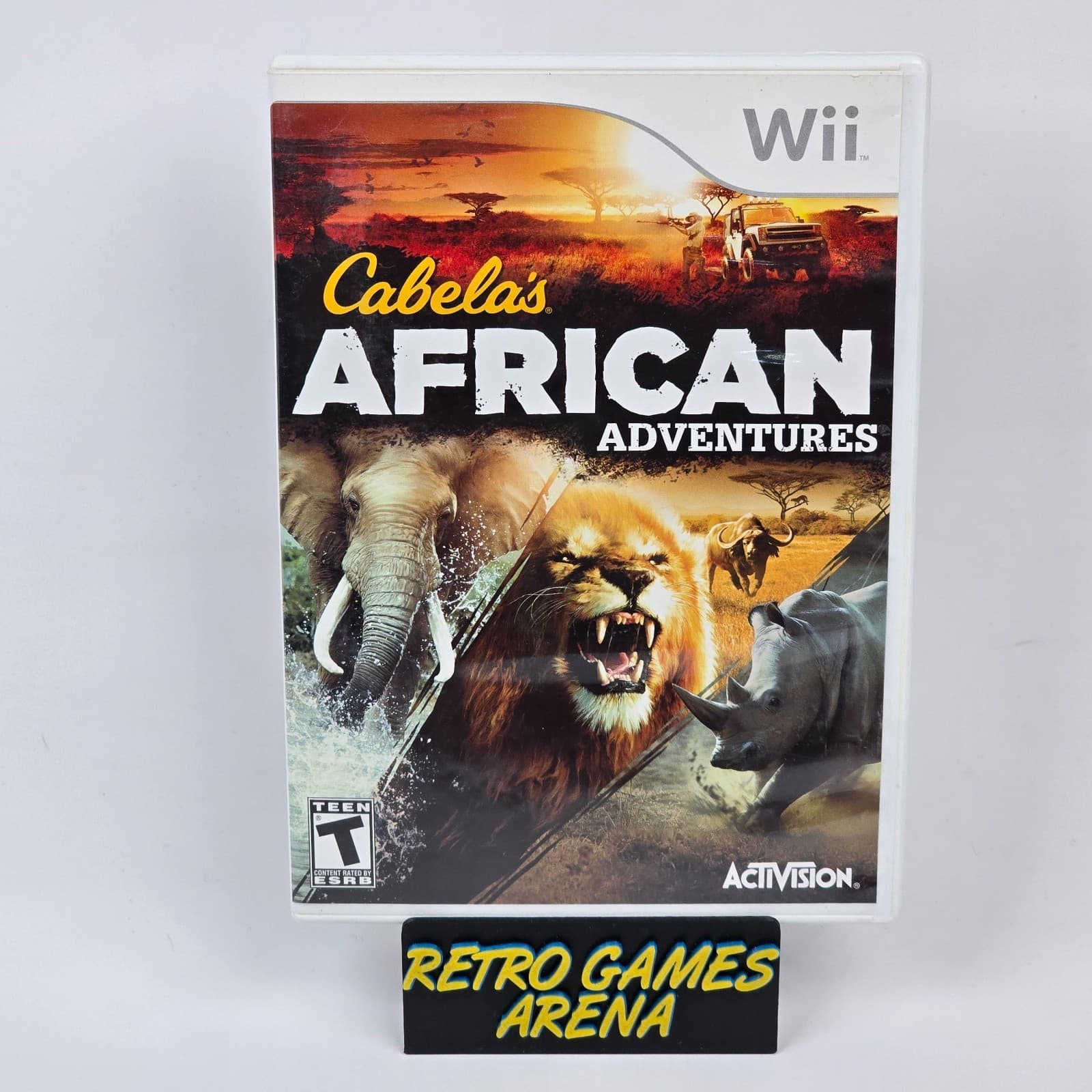 Cabela's African Adventures (Nintendo Wii) Case & Disc